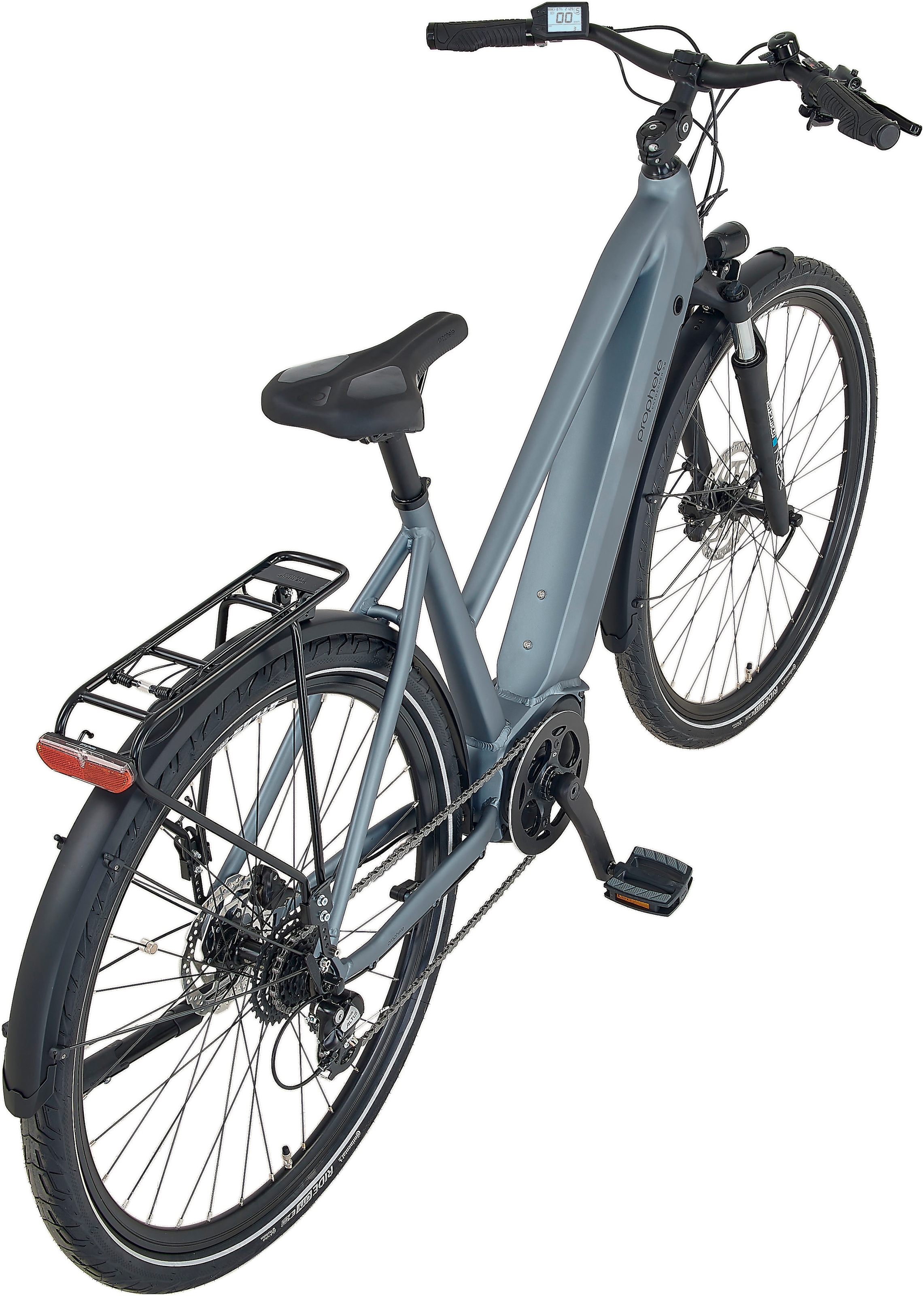 Prophete E-Bike »Entdecker 3.8«, 8 Gang, Shimano, Altus, Mittelmotor 250 W, Pedelec, Elektrofahrrad für Damen