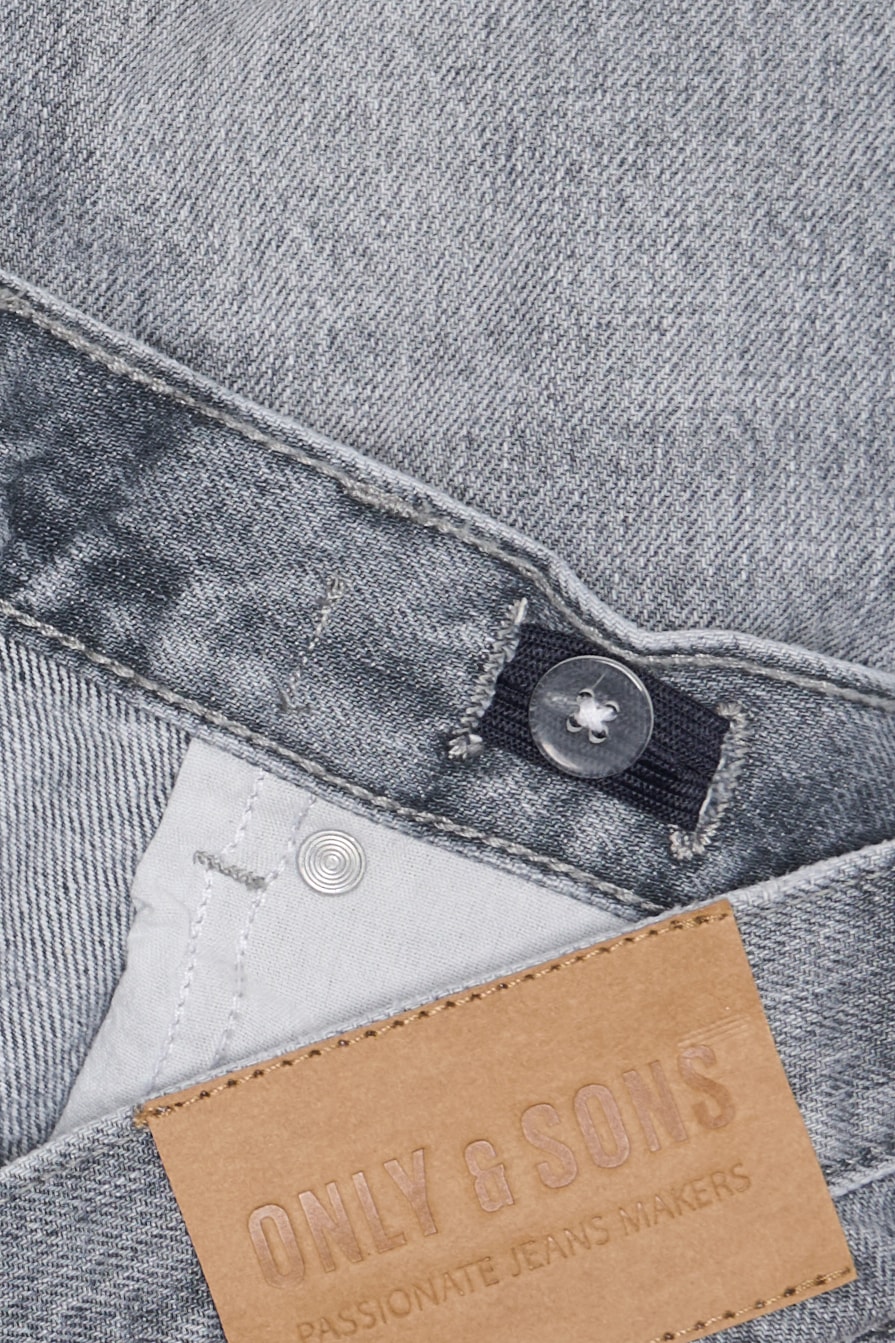 ONLY & SONS junior Jeansbermudas »OSJEDGE MG 2790 TAI DNM SHORTS NOOS« Baumwolle