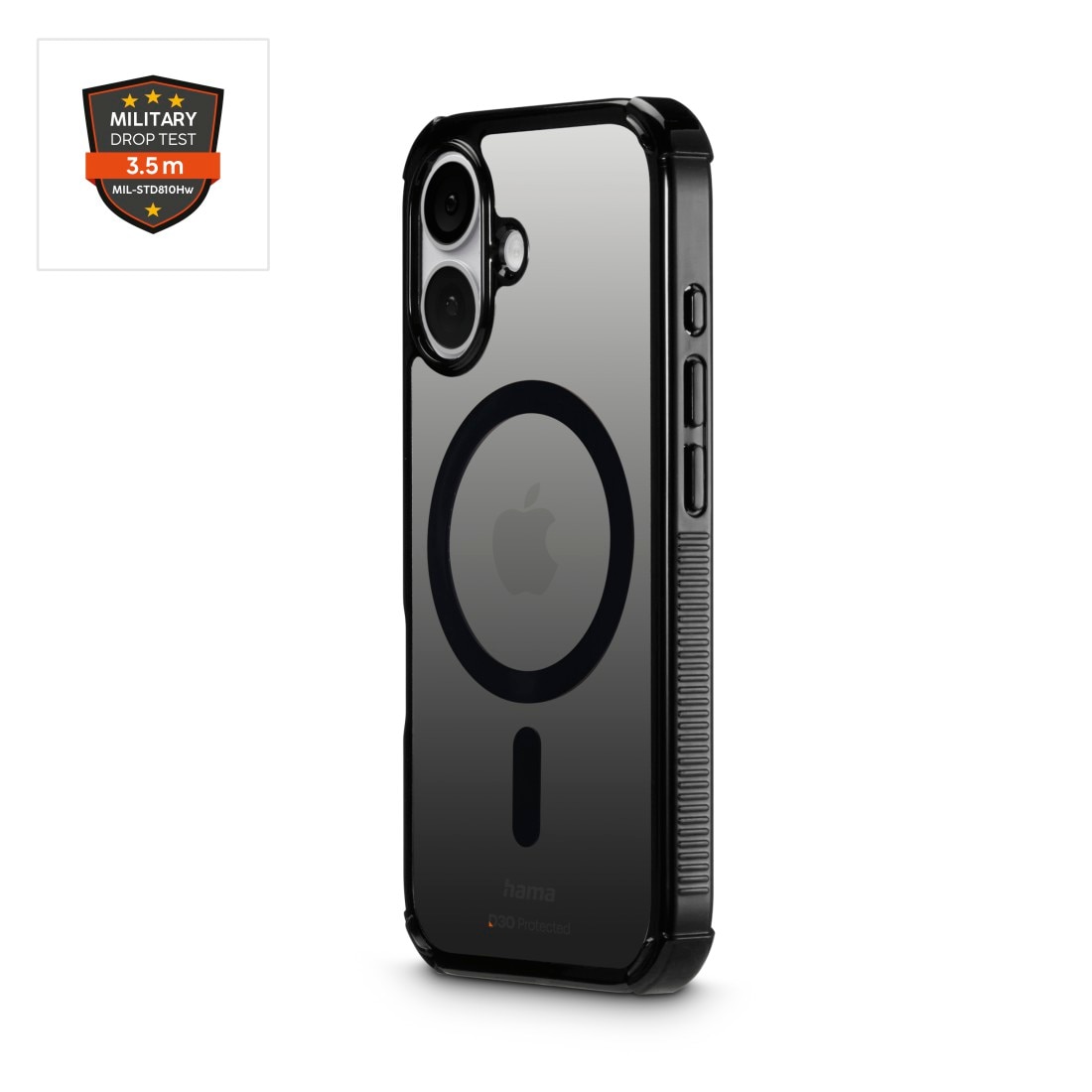 Hama Smartphone-Hülle »Handyhülle „Extreme Protect“ für iPhone 16 (für MagSafe, stoßfest)«, iPhone 16, 15,4 cm (6,1 Zoll)