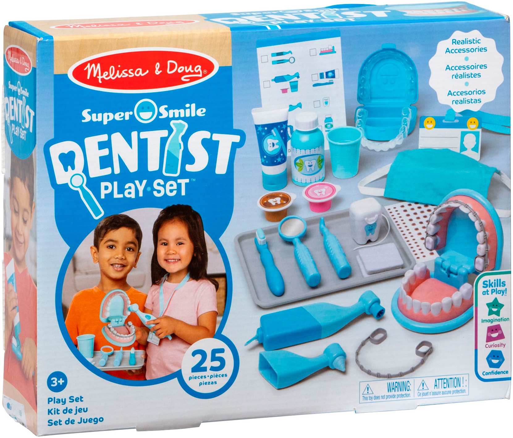 Spin Master Spielzeug-Arztkoffer »Melissa & Doug Super Smile Zahnarzt-Spielset«