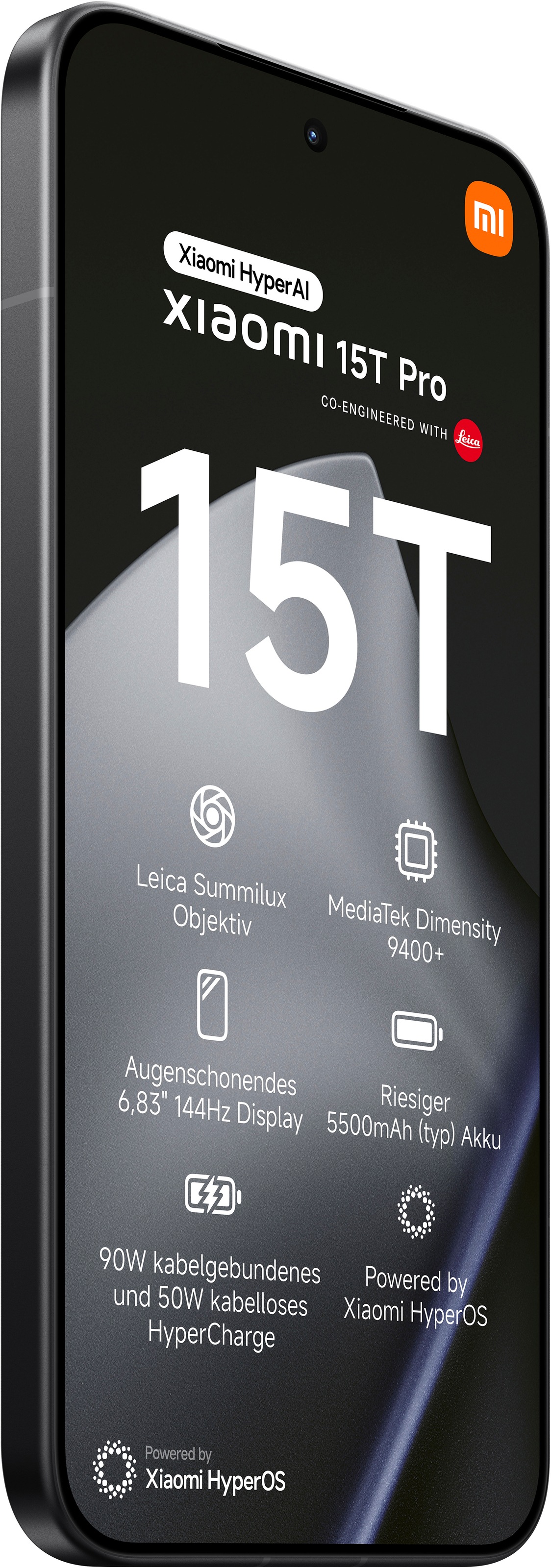 Xiaomi Smartphone »15T Pro 12+512«, schwarz
