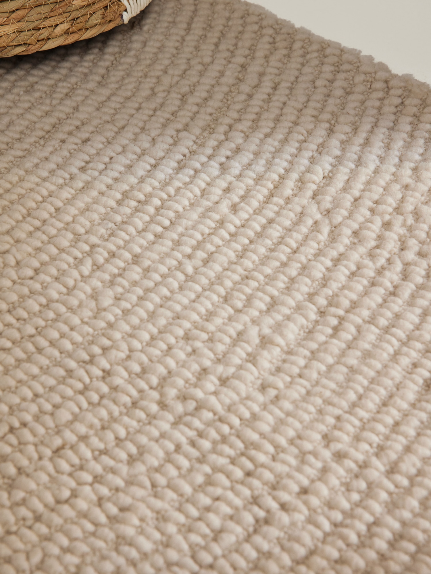 HANSE Home Wollteppich »Eleni«, rechteckig, 18 mm Höhe, Handgetuftet, Wolle, Natur, Wohnzimmer, Schlafzimmer, Skandi, Hygge