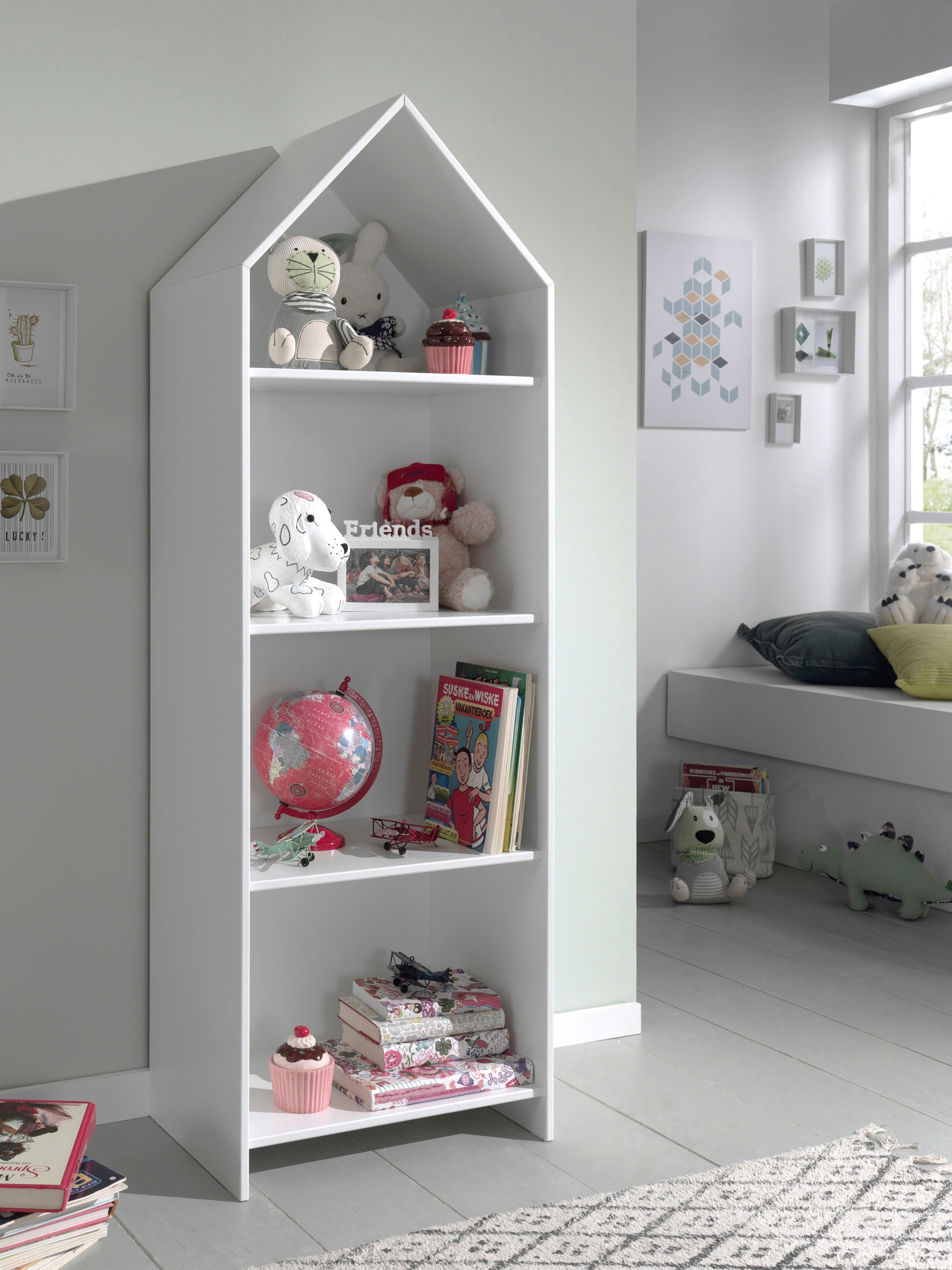 Vipack Kinderregal »Casami, Regalschrank mit 3 Böden und viel Stauraum«, (B günstig online kaufen