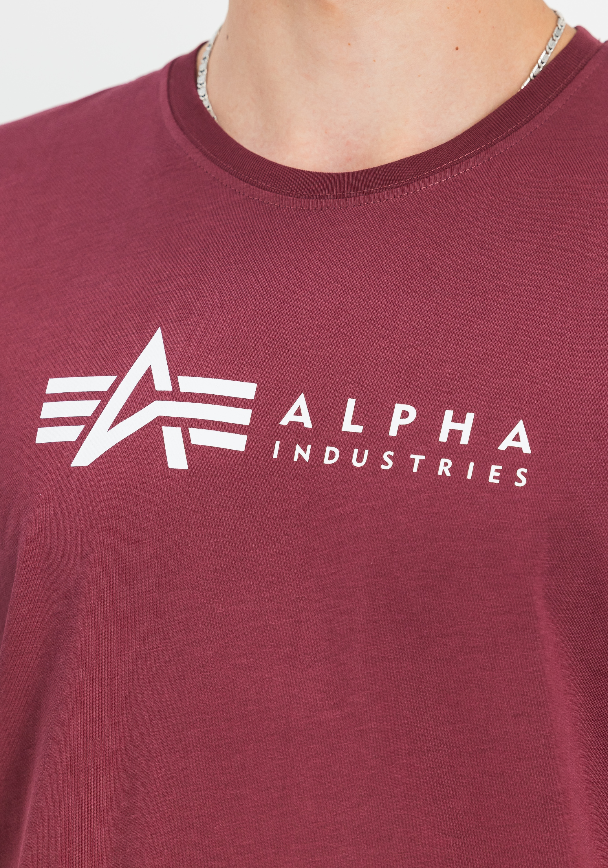 Alpha Industries T-Shirt »Alpha Industries Men - T-Shirts Alpha Label T-Shirt 2 Pack«
