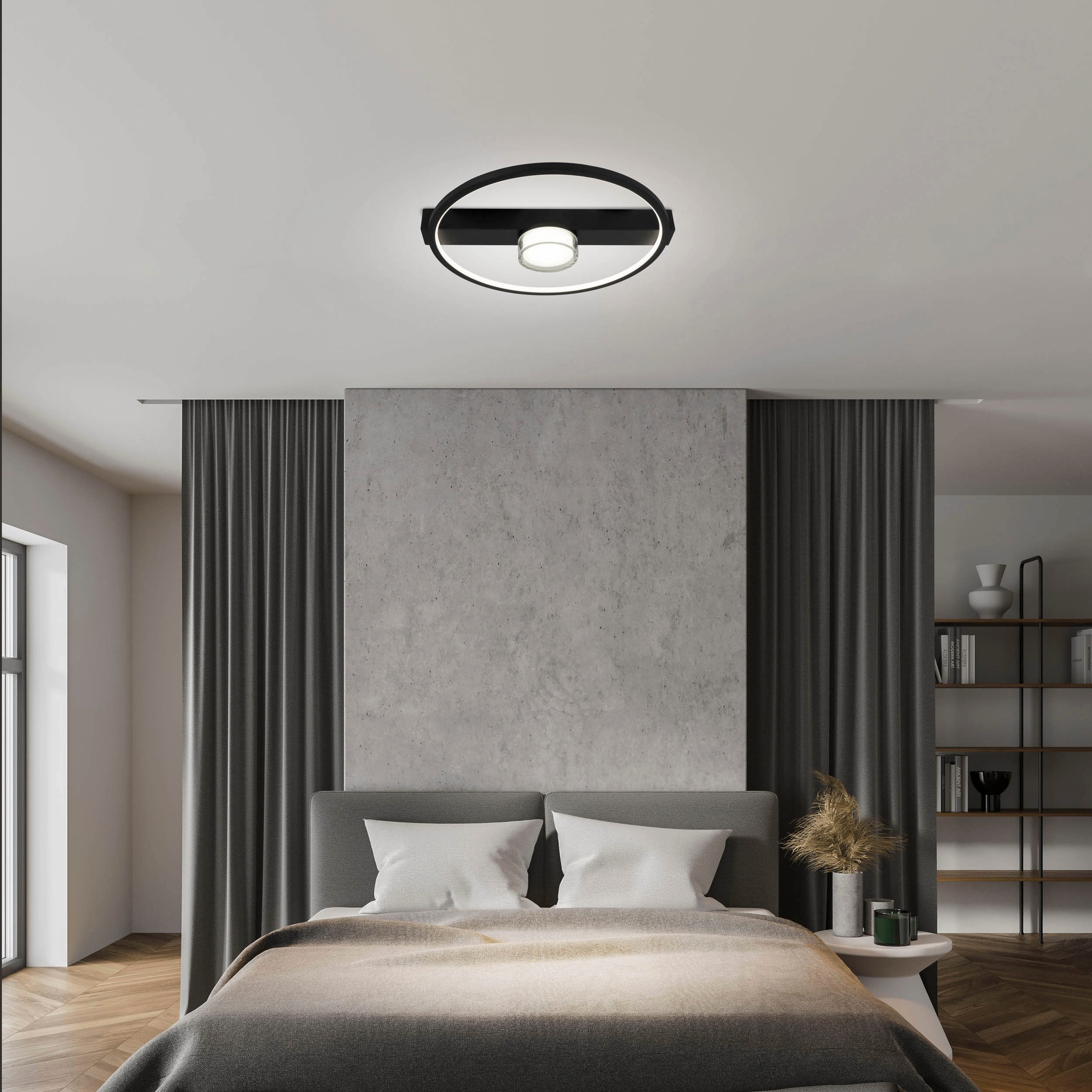 näve LED Deckenleuchte »Cimo«, 1 flammig, Leuchtmittel LED-Modul   LED wech günstig online kaufen