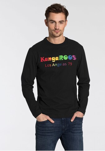 KangaROOS Longsleeve »Regenbogen Logo KangaROOS« kaufen