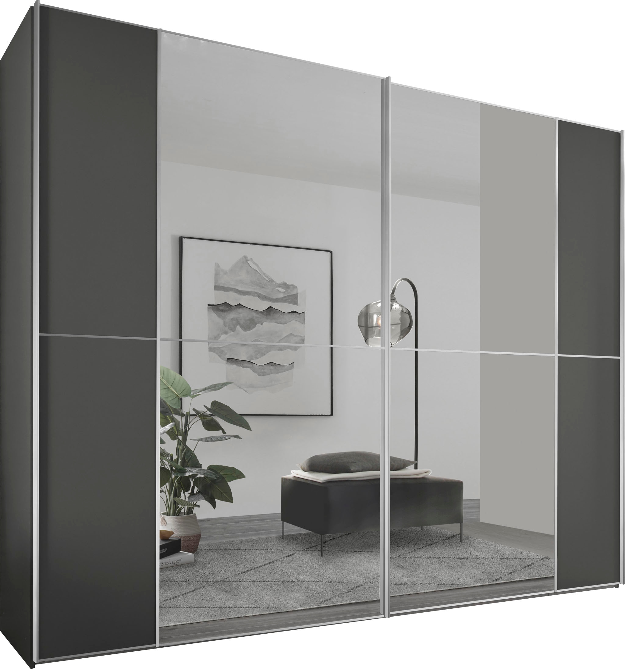 STAUD Schwebetürenschrank »Sonett 220, Made in Germany« mit vier verschiedenen Ausstattungsvarianten