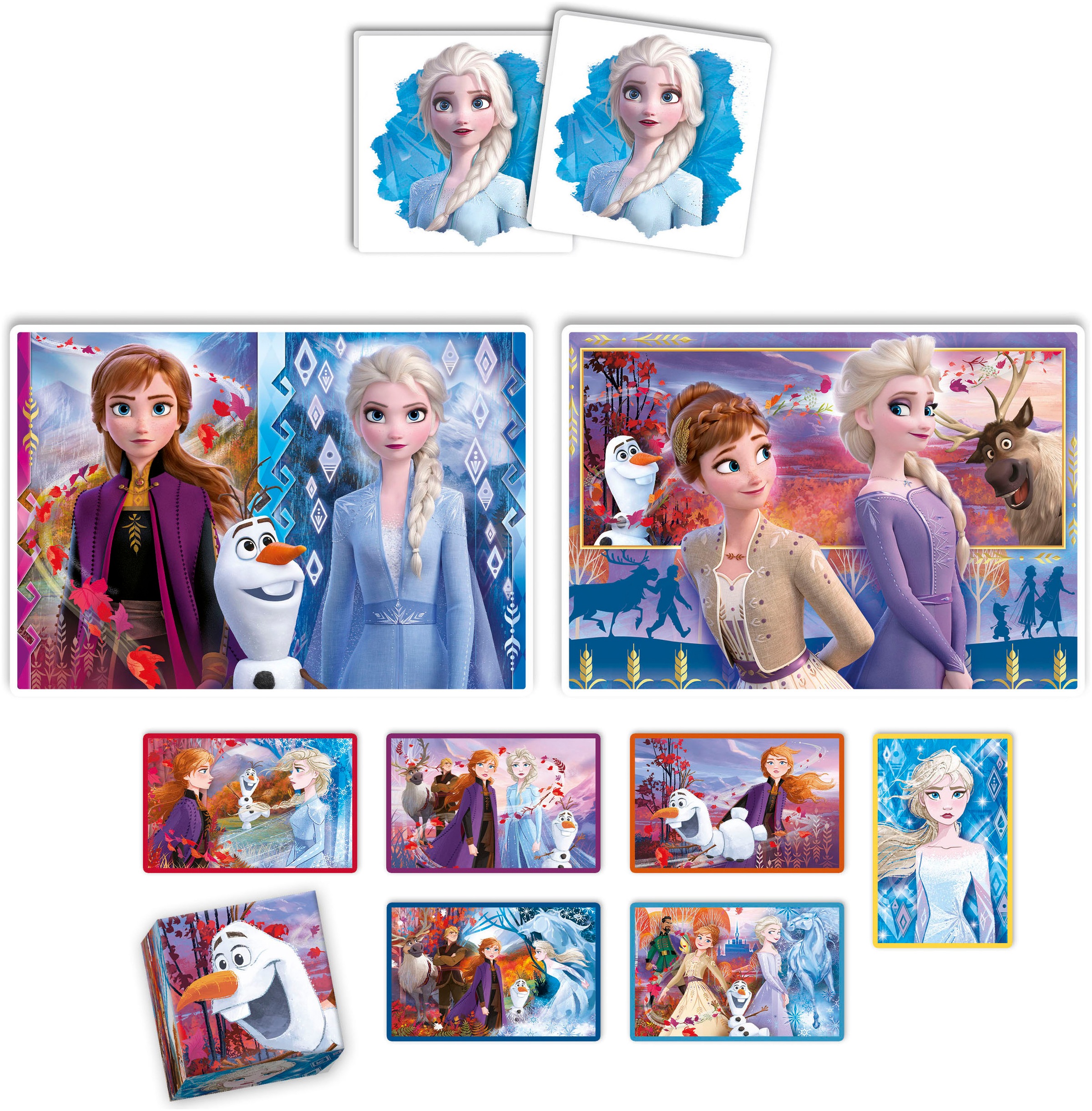 Clementoni® Puzzle »Edukit, 4n1, Frozen 2«, Made in Europe