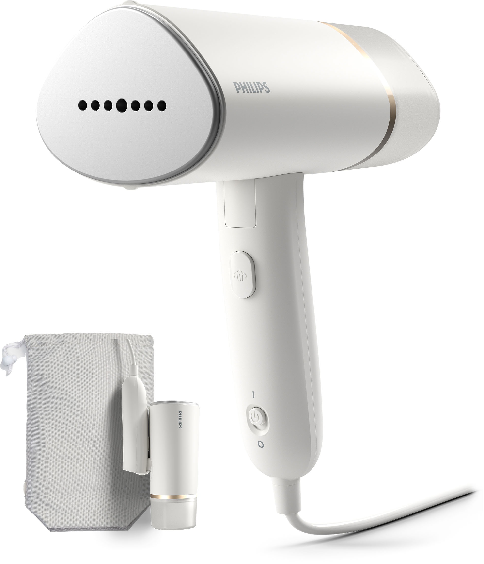 Philips Dampfbürste »STH3020/10 "Traveller", 120 ml abnehmbarer Wassertank, günstig online kaufen