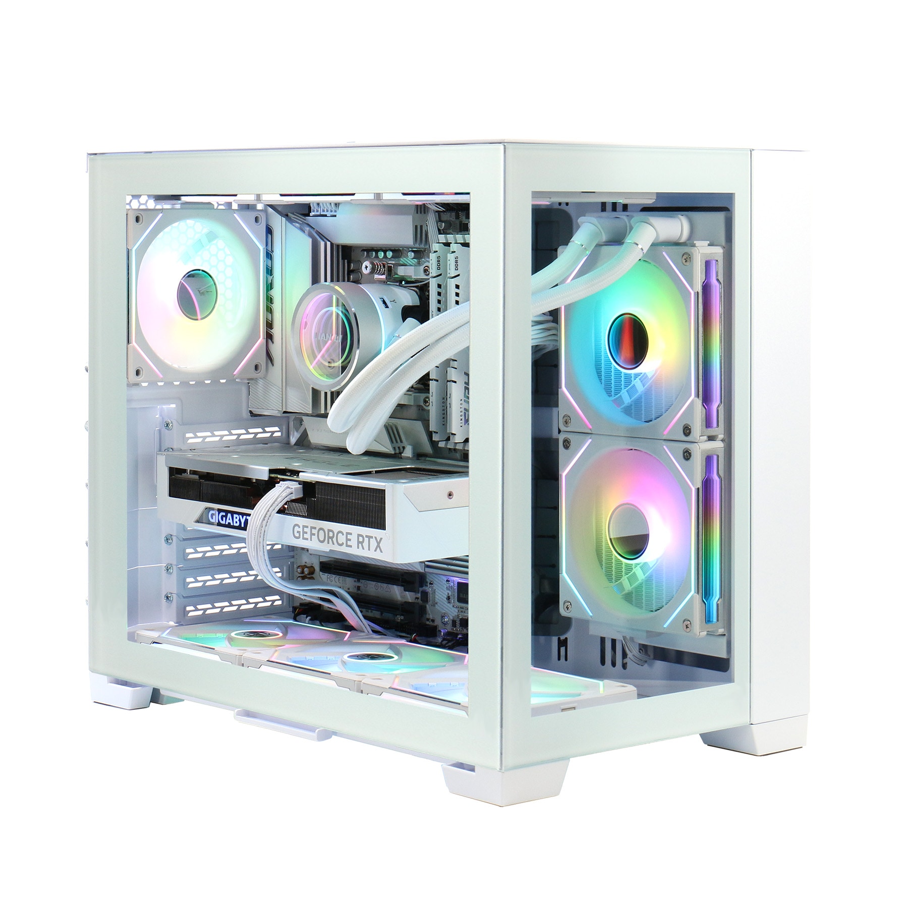 Hyrican Gaming-PC »SNOW 7361«, DDR5 RAM; PCIe Gen4; Windows 11