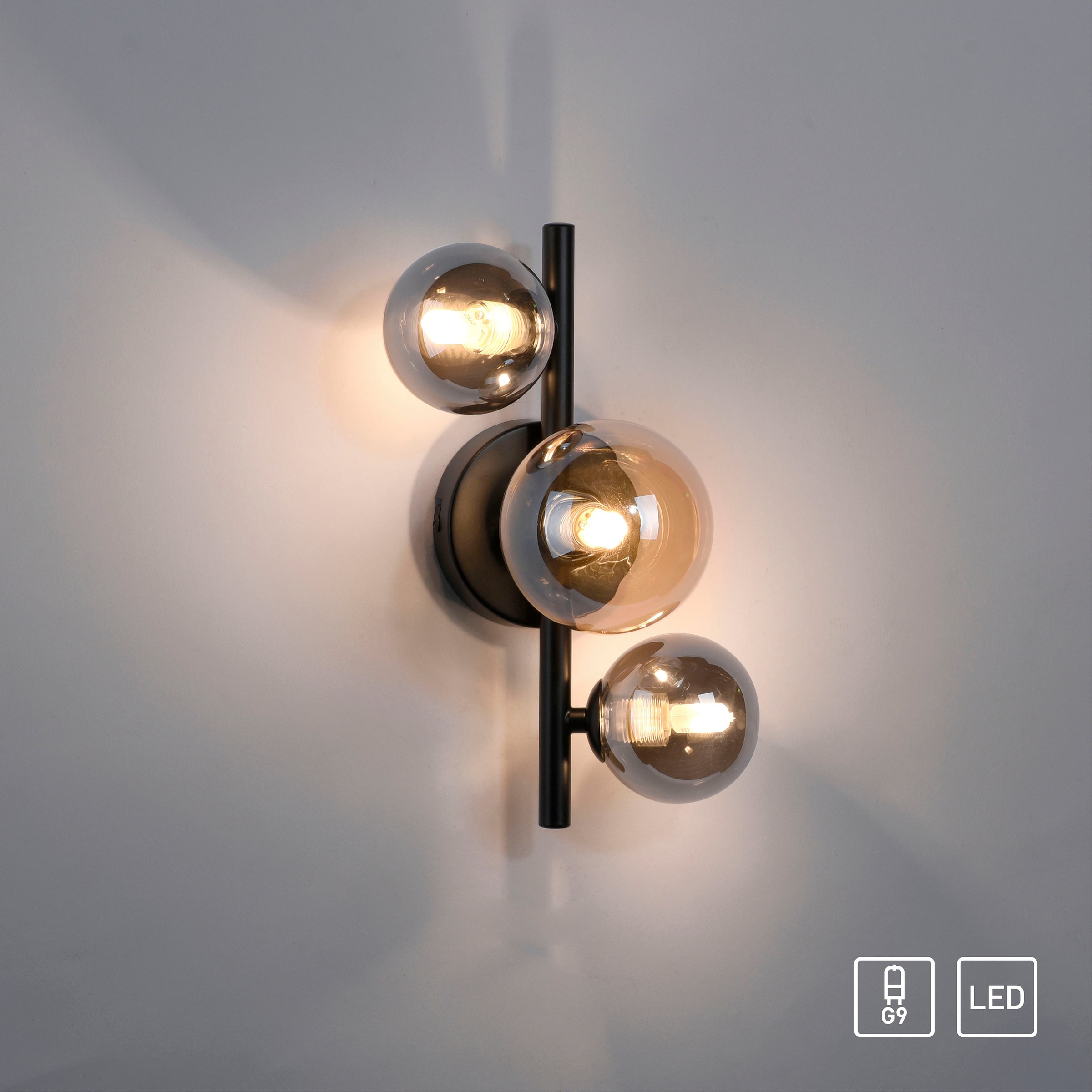 Paul Neuhaus LED Wandleuchte »POPSICLE«, 3 flammig, Leuchtmittel G9 | LED wechselbar