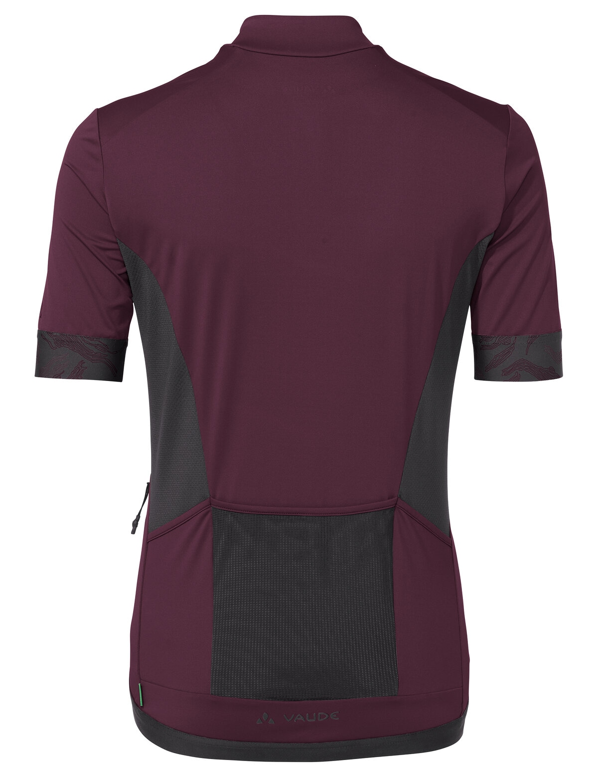 VAUDE Radtrikot »Wo Kuro FZ Tricot II« Kurzarm, atmungsaktiv, schnell trocknend, mit Rundhalsausschnitt