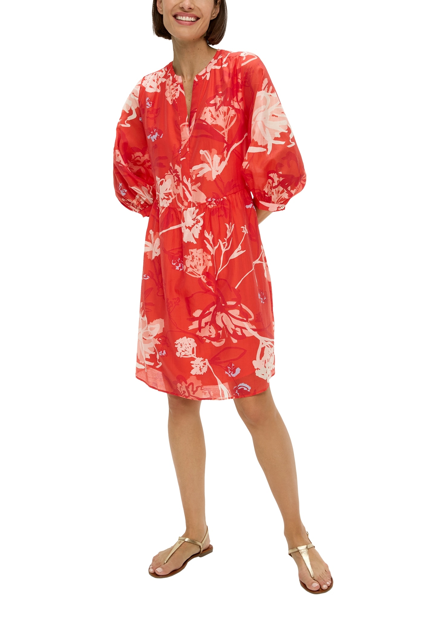 Sommerkleid, mit All-Over Print