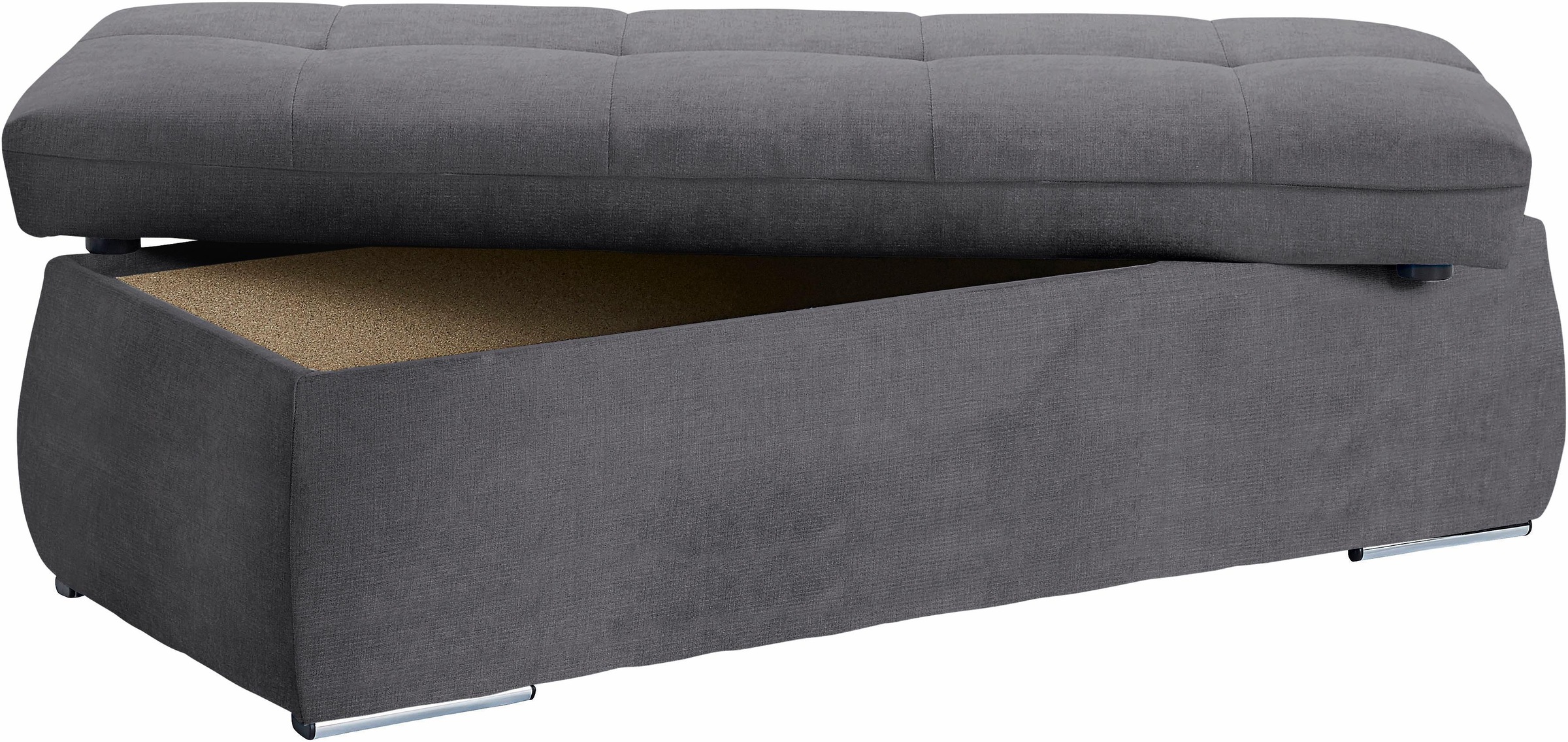 DOMO collection Hocker »NMoric«, mit Stauraumfach, auch in Cord