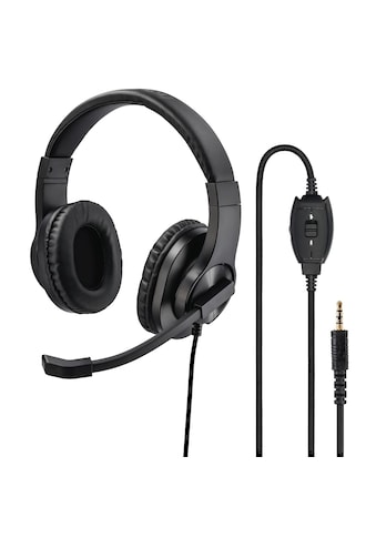 Hama PC-Office-Headset "HS-P350", Stereo, Schwarz kaufen