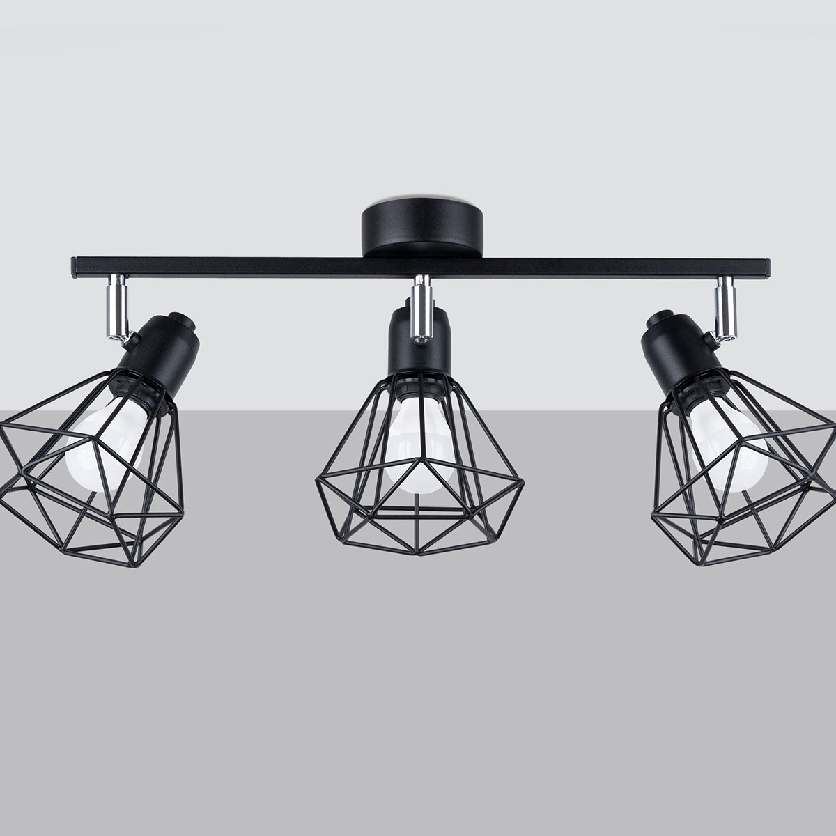SOLLUX lighting Deckenleuchte »ARTEMIS«, 3 flammig, Leuchtmittel E14   ohne günstig online kaufen