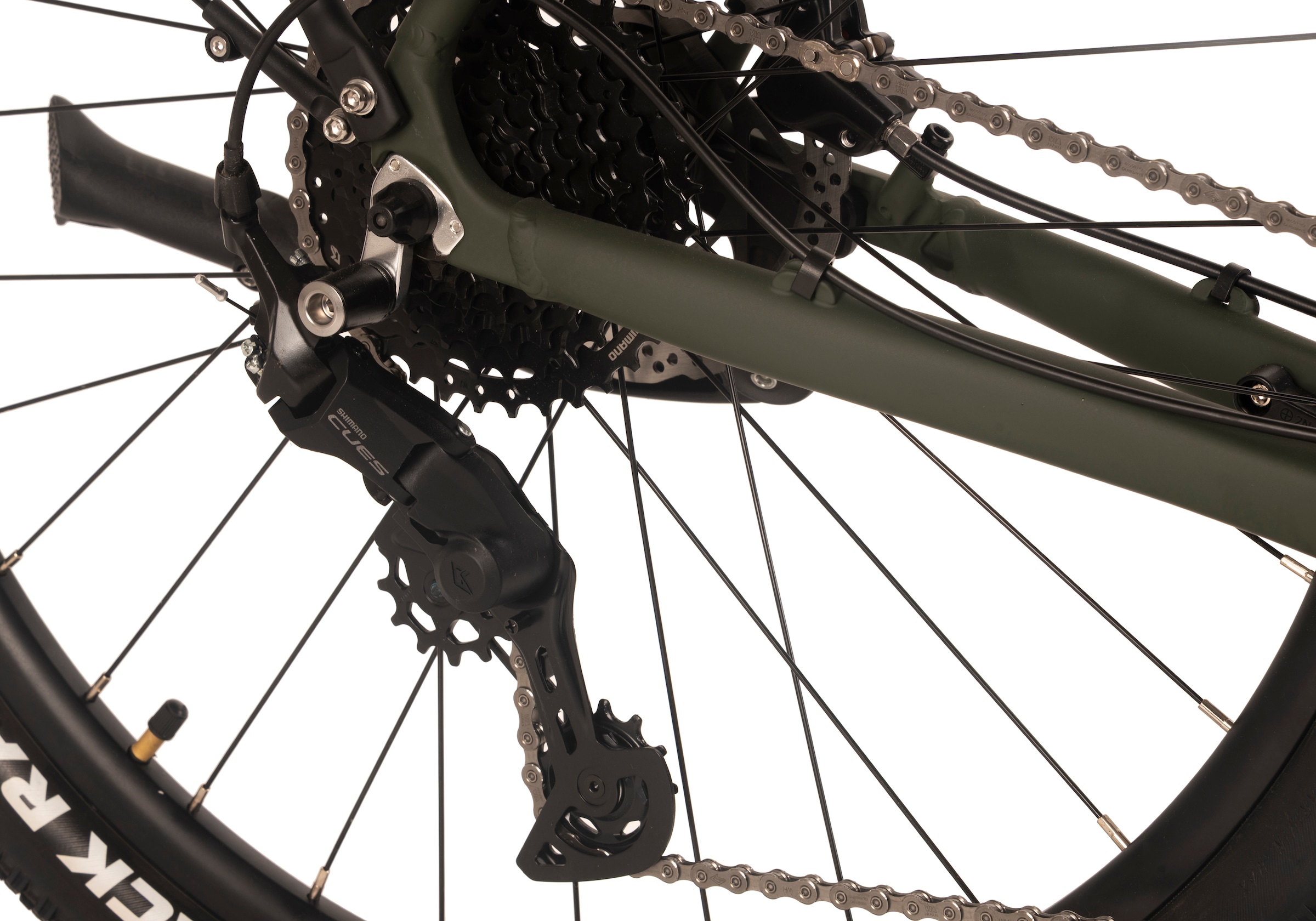 Adore E-Bike »27,5" Alu Trekkingfahrrad STX-600 Mittelmotor 85NM / 15Ah«, 9 Gang, Shimano, Cues, Mittelmotor 250 W