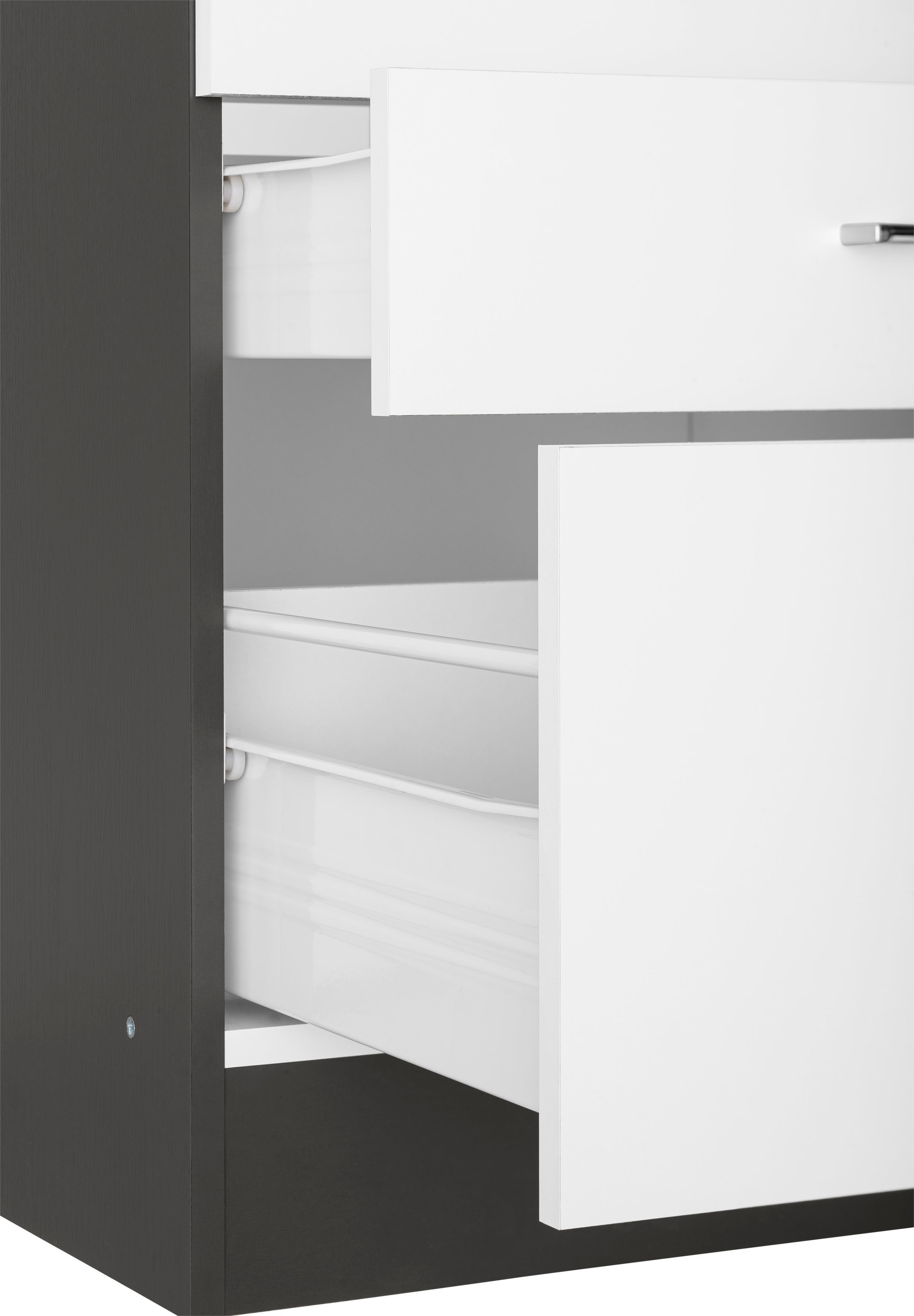 HELD MÖBEL Küchenzeile »Paris«, mit E-Geräten, Breite 290 cm, wahlweise mit Induktionskochfeld