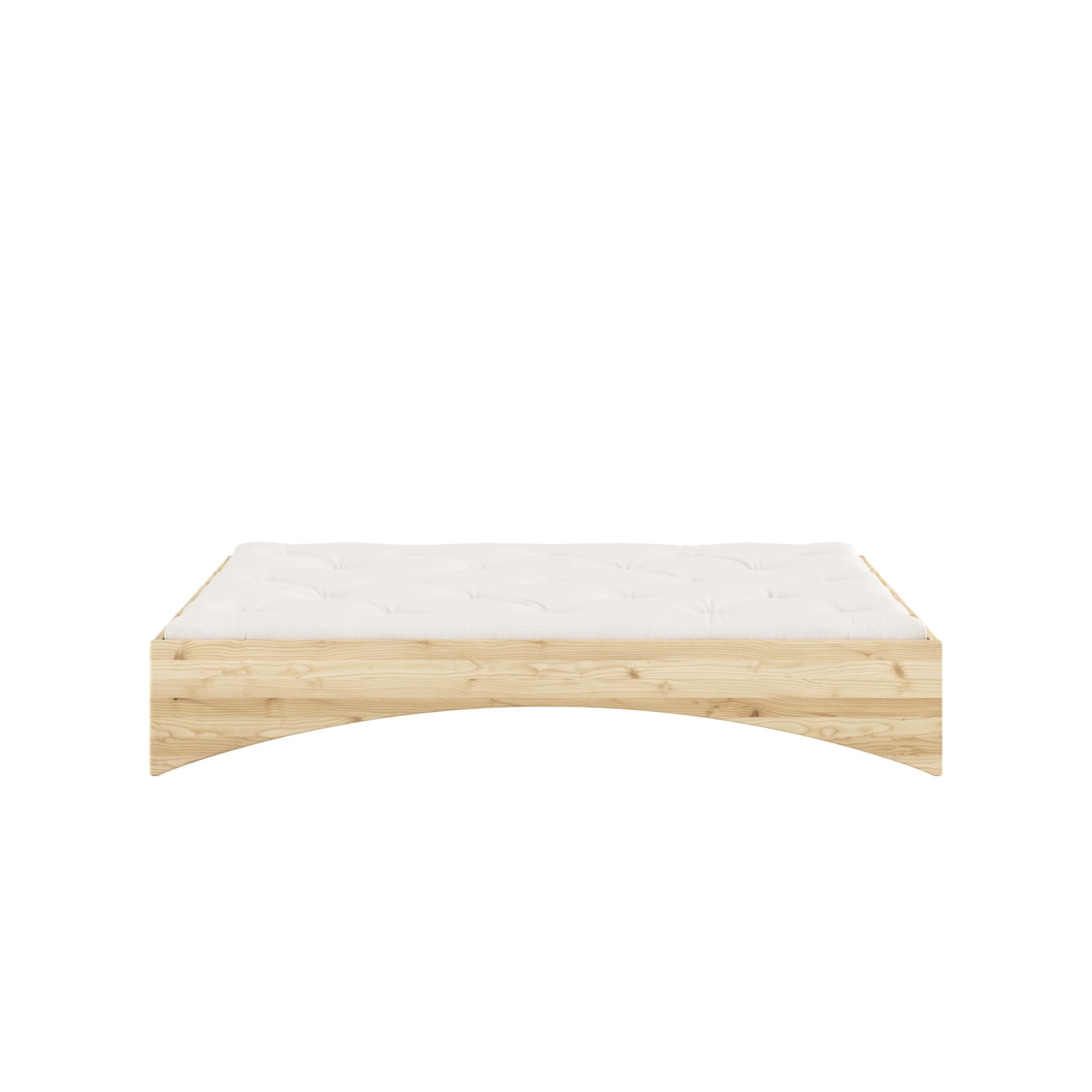 Karup Design Bettgestell »Orbit Bed, Massivholzbett, Futonbett, FSC®-zertifiziertem Massivholz« B/H/T ca: 144/164/184x35x205cm),  mehrere Größen, inklusive Lattenrost, ohne Matratze, Made in Europe