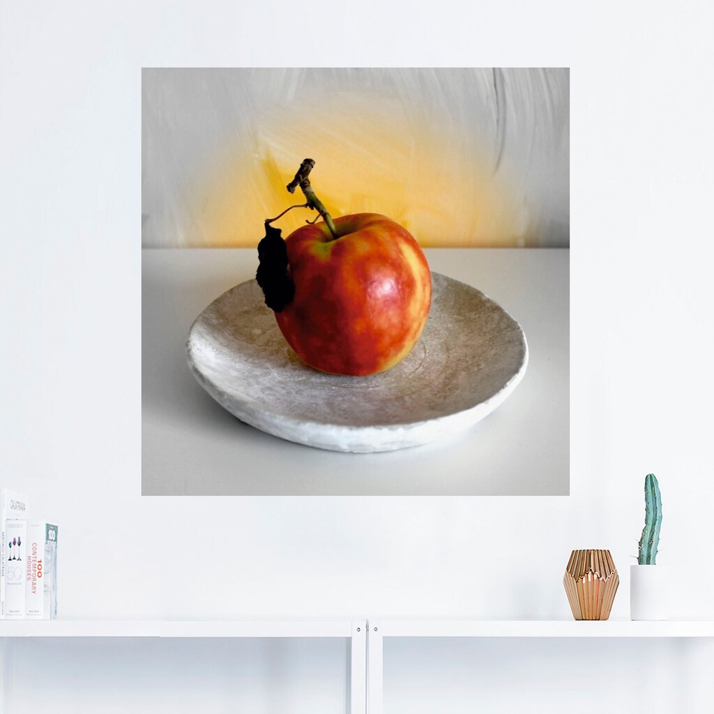 Artland Wandbild »Ein Apfel am Tag«, Arrangements, (1 St.)