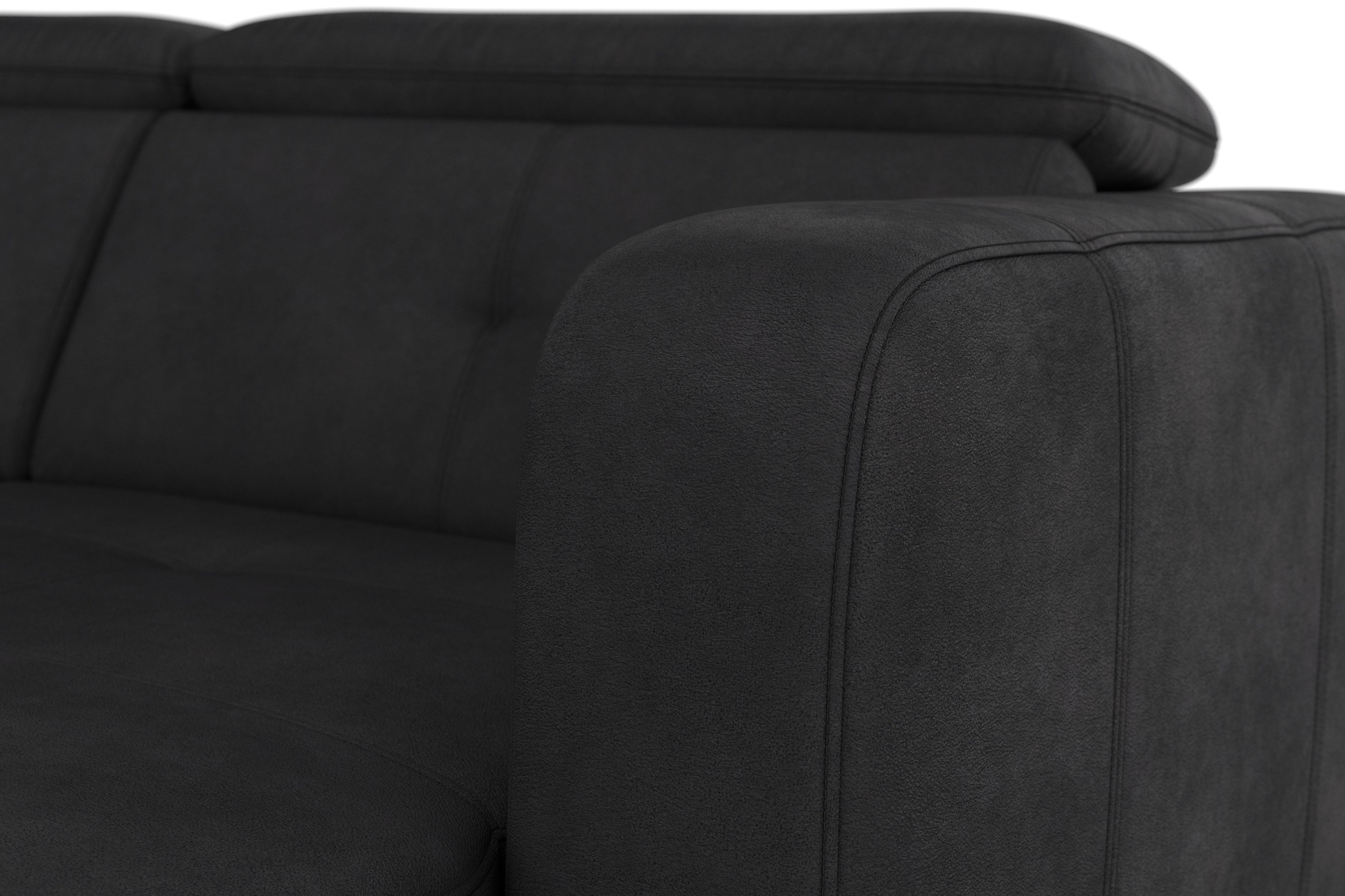 sit&more Wohnlandschaft »Belluci U-Form«, Kopfteilverstellung und Federkern, wahlweise mit Bettfunktion