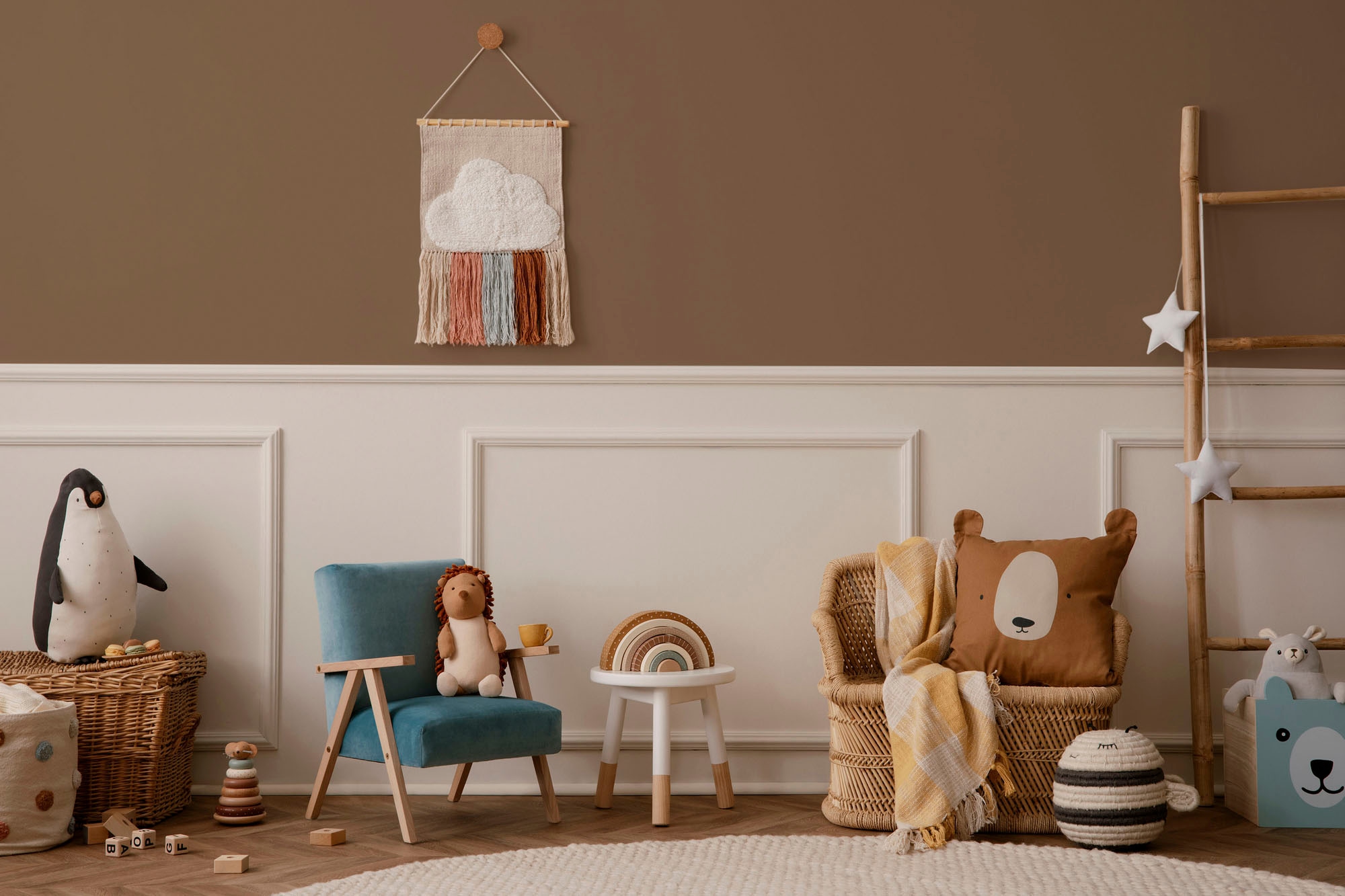 A.S. Création Wandfarbe »Premium Innenwandfarbe PURO Tuchmatt soothing brown« ideal für Wohnzimmer, Schlafzimmer, Flur und Küche, Farbwelt Braun