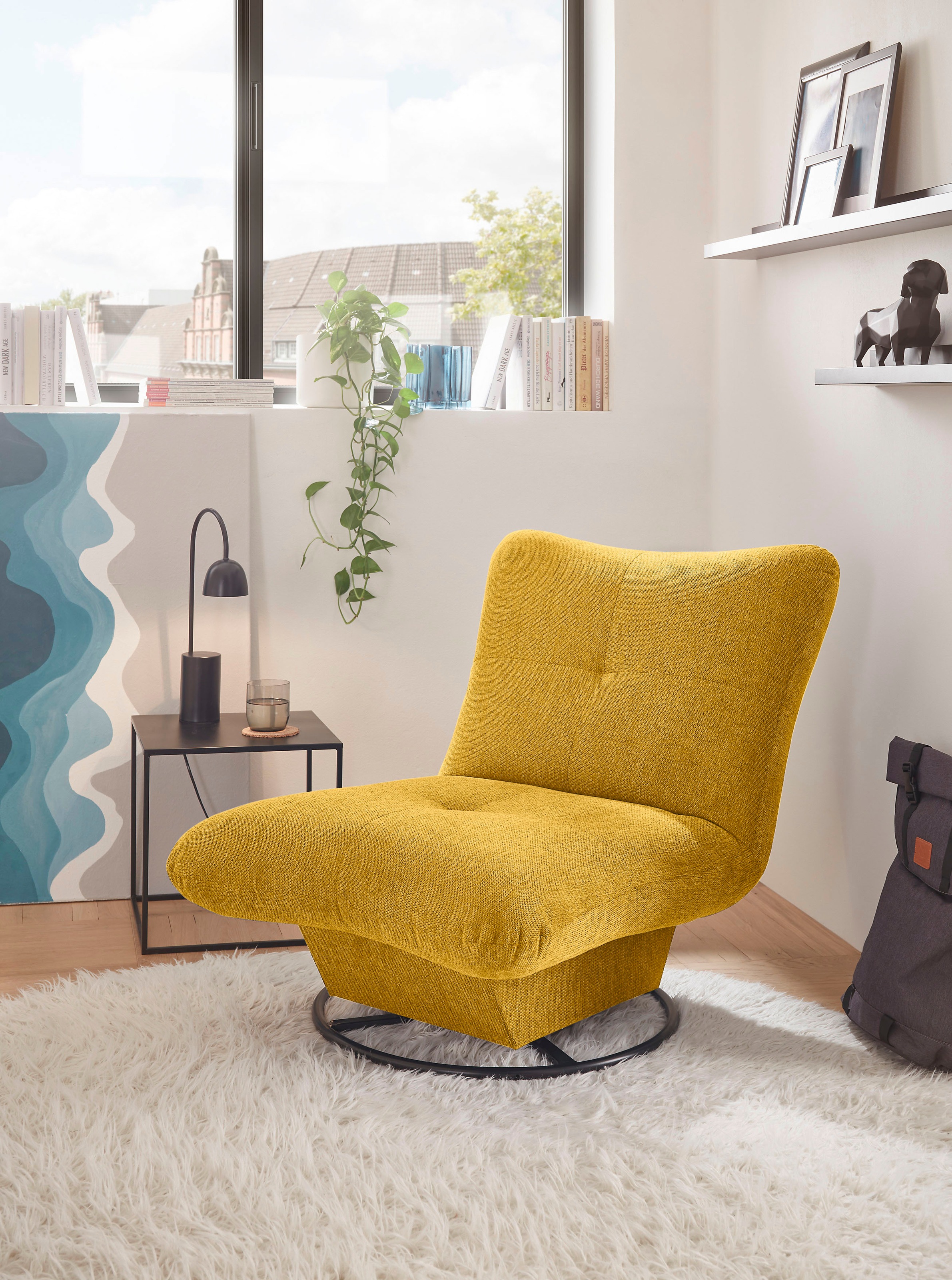 ED EXCITING DESIGN Drehsessel »Maranello«, frei im Raum stellbar, drehbar günstig online kaufen