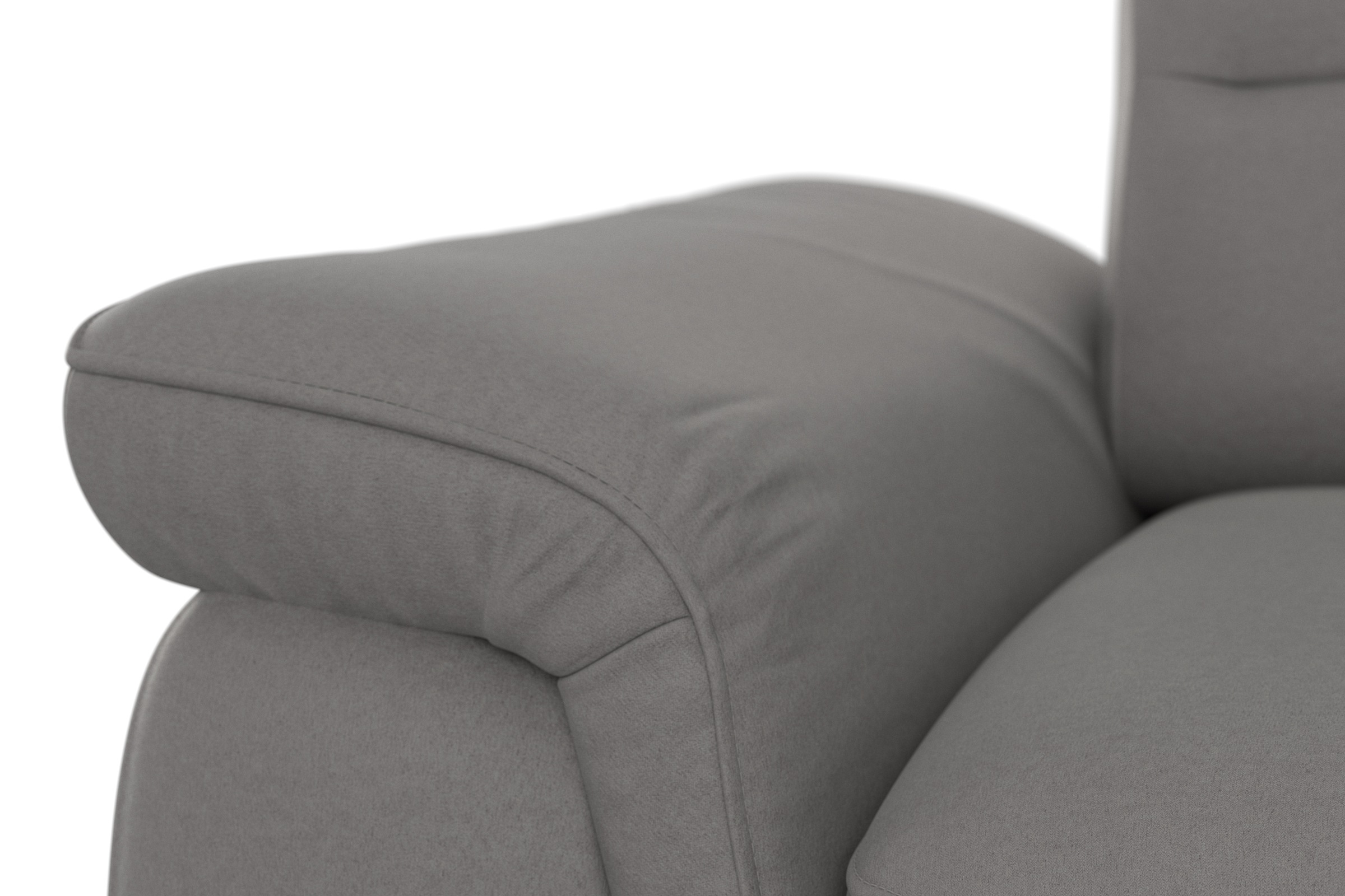sit&more Ecksofa »Sinatra L-Form«, mit Recamiere, optinal mit Kopfteilverstellung und Armteilfunktion
