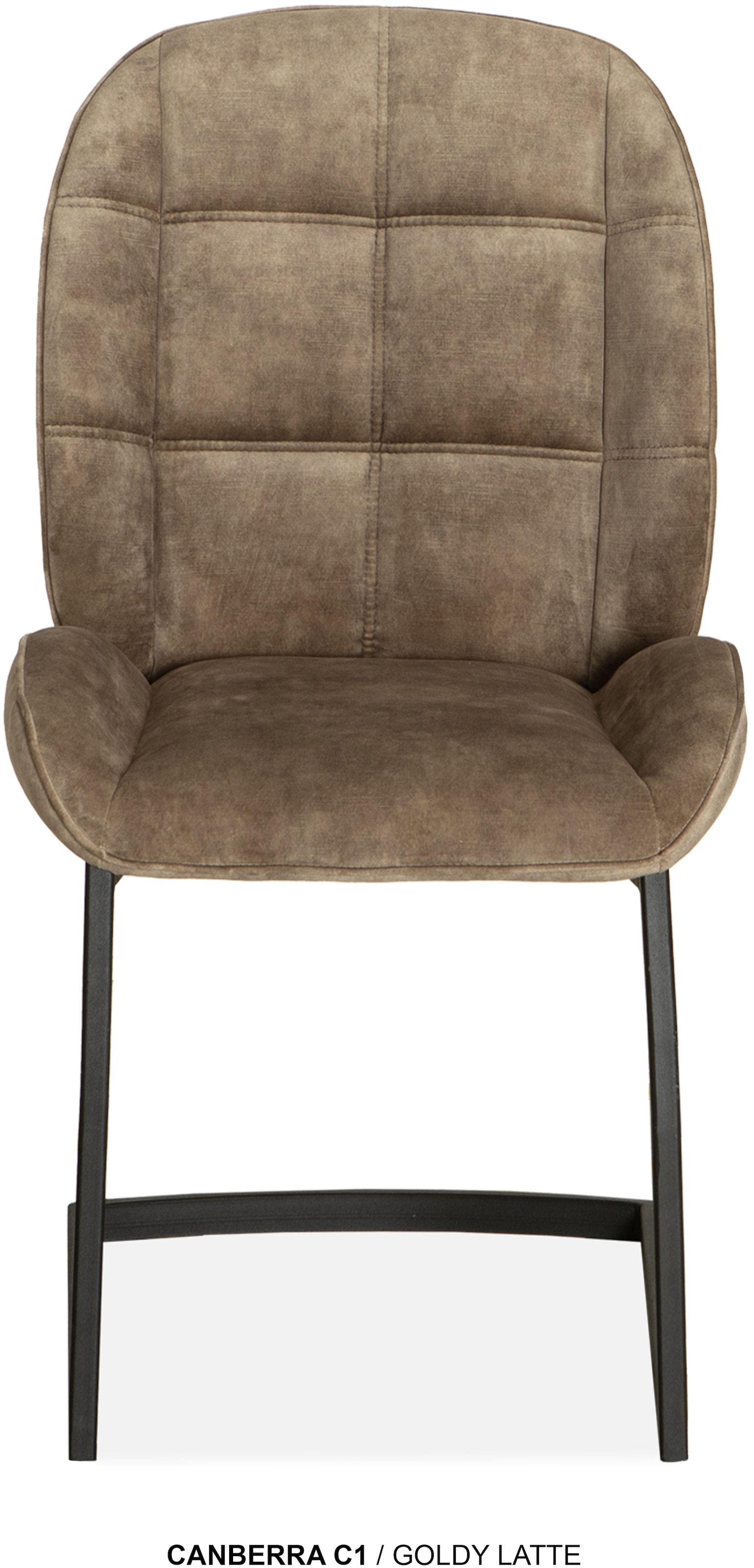 OMG Design Esszimmerstuhl »Canberra« (Set) 1 Stk.Esszimmerstuhl, pflegeleichter Samtvelour Bezug