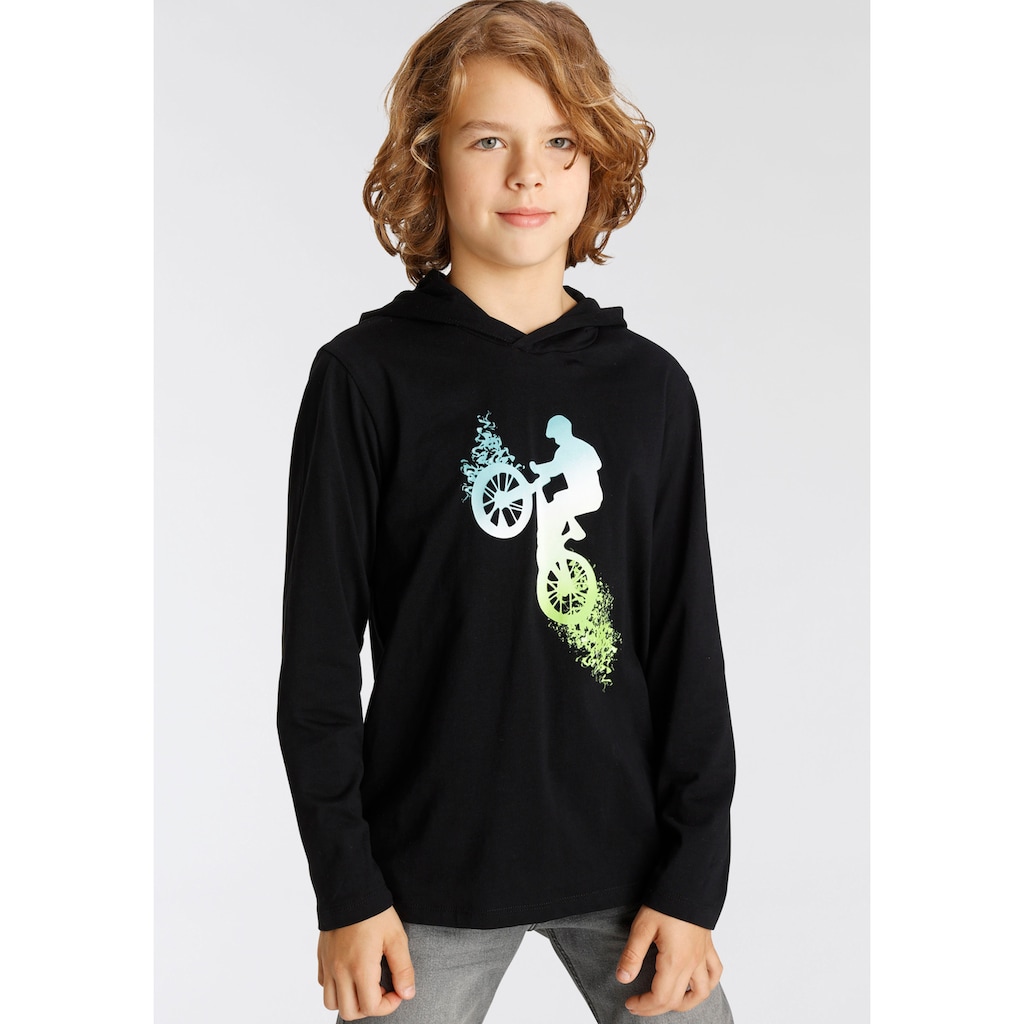 KIDSWORLD Kapuzenshirt »BIKER«