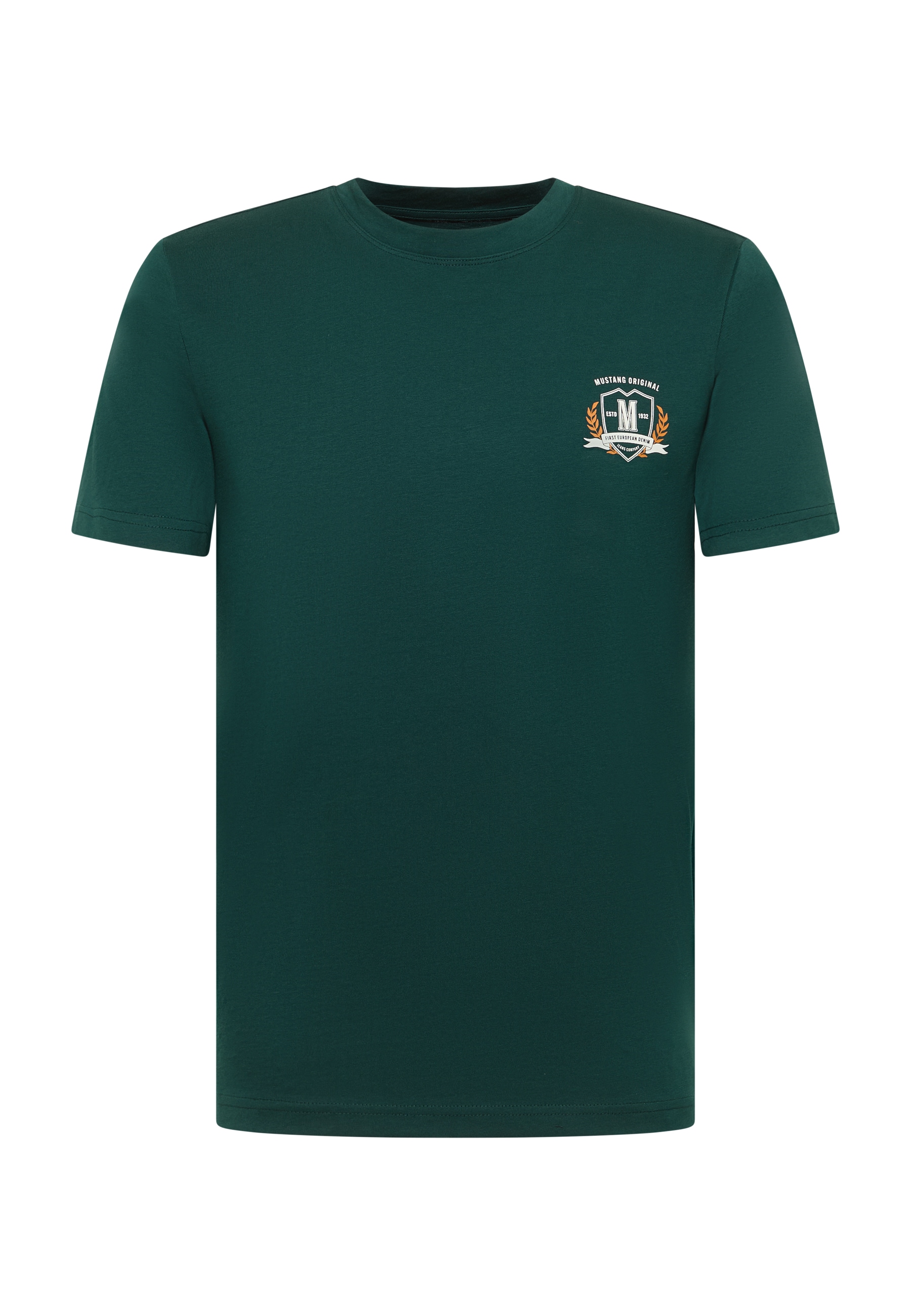 MUSTANG Kurzarmshirt »Style Austin« Markenprint