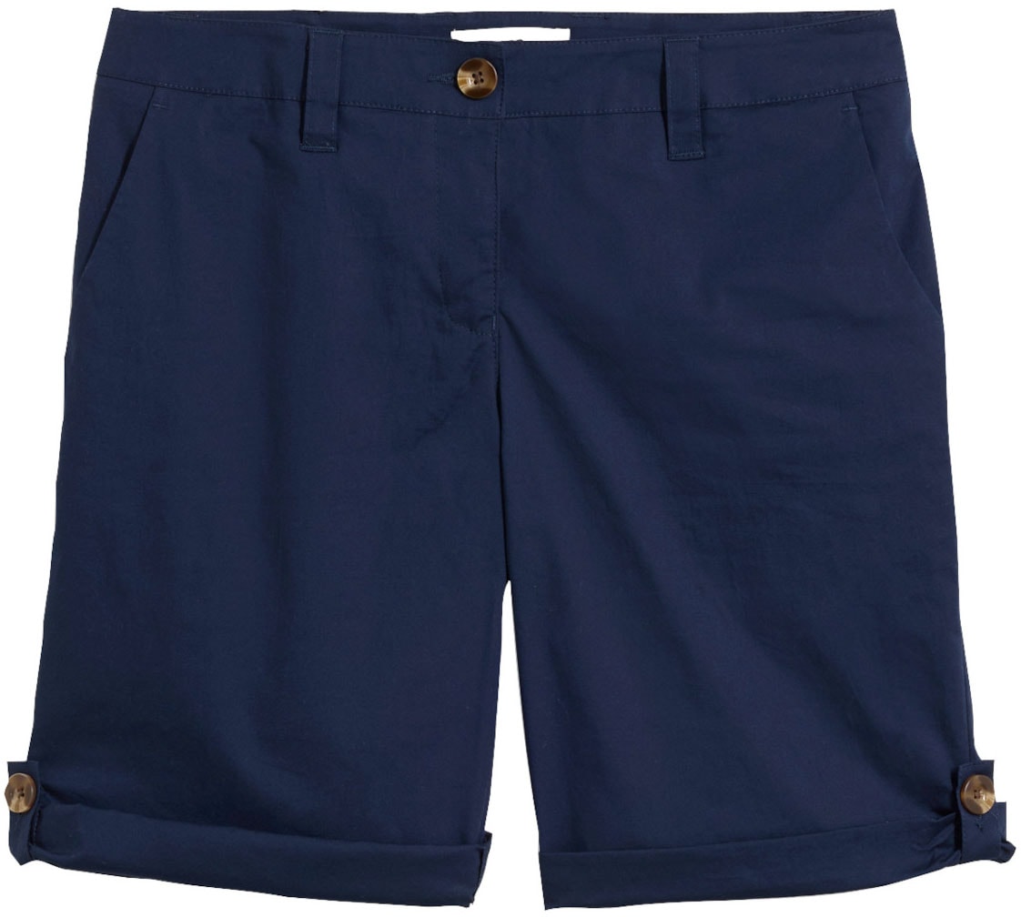 bonprix Bermudas »Stretch Bermuda«  mit krempelbaren Beinen, Regular Fit