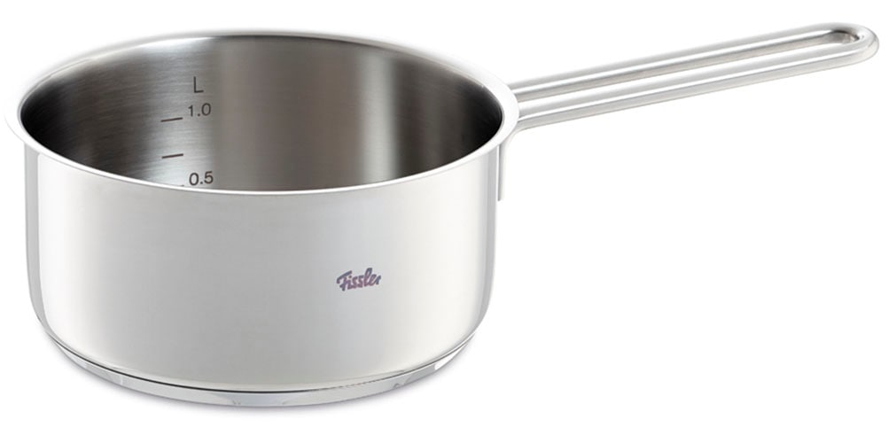 Fissler Topf-Set »LumiTherm« Set, 3 Kochtöpfe, 1 Bratentopf, 1 Stielkasserolle, 9 tlg. Edelstahl 18/10