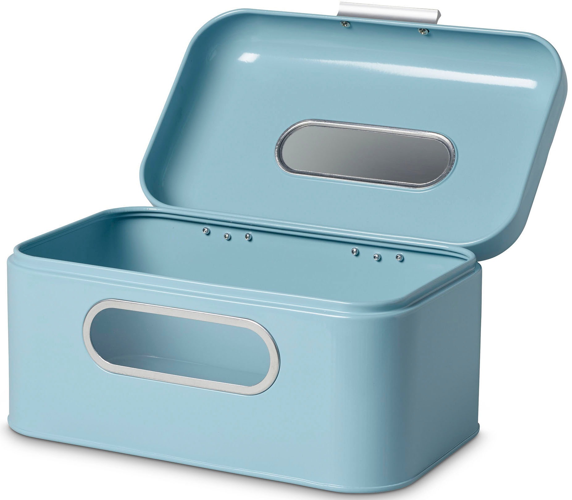 ECHTWERK Brotkasten »Retro-Brotbox aus Metall mit Sichtfenster, Aufbewahrungsbox,«, (1 tlg.)