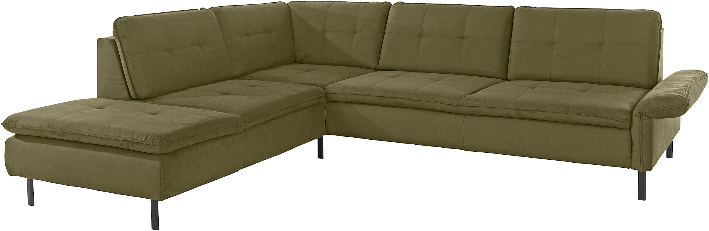 INOSIGN Ecksofa »Birkholm L-Form«, Armlehnverstellung, auch in Easy Clean Bezug - mit Wasser zu reinigen