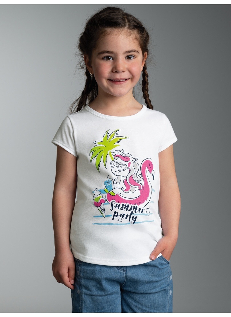 Trigema T-Shirt »TRIGEMA T Shirt mit Printmotiv "Summer Party"« 1