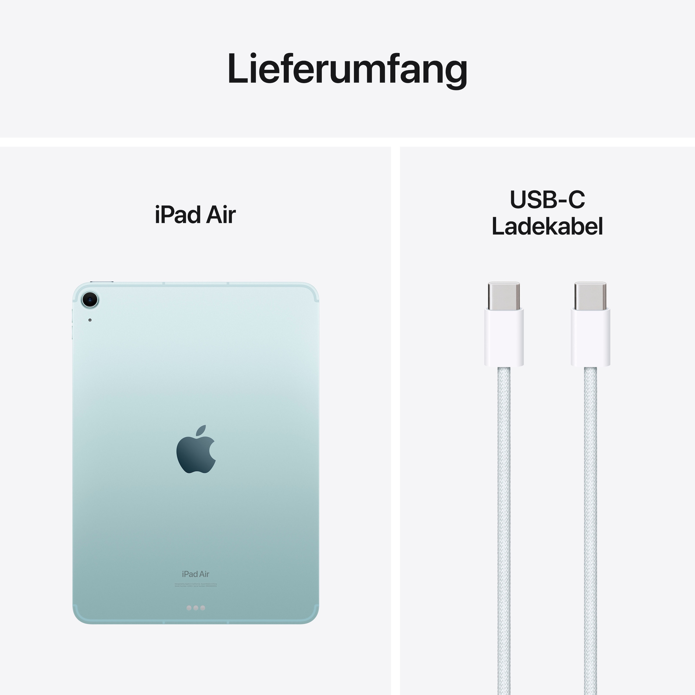 Apple Tablet »11" iPad Air Wi-Fi + Cellular 512GB«, (27,59 cm / 10.86 Zoll), iPadOS, 5G,)