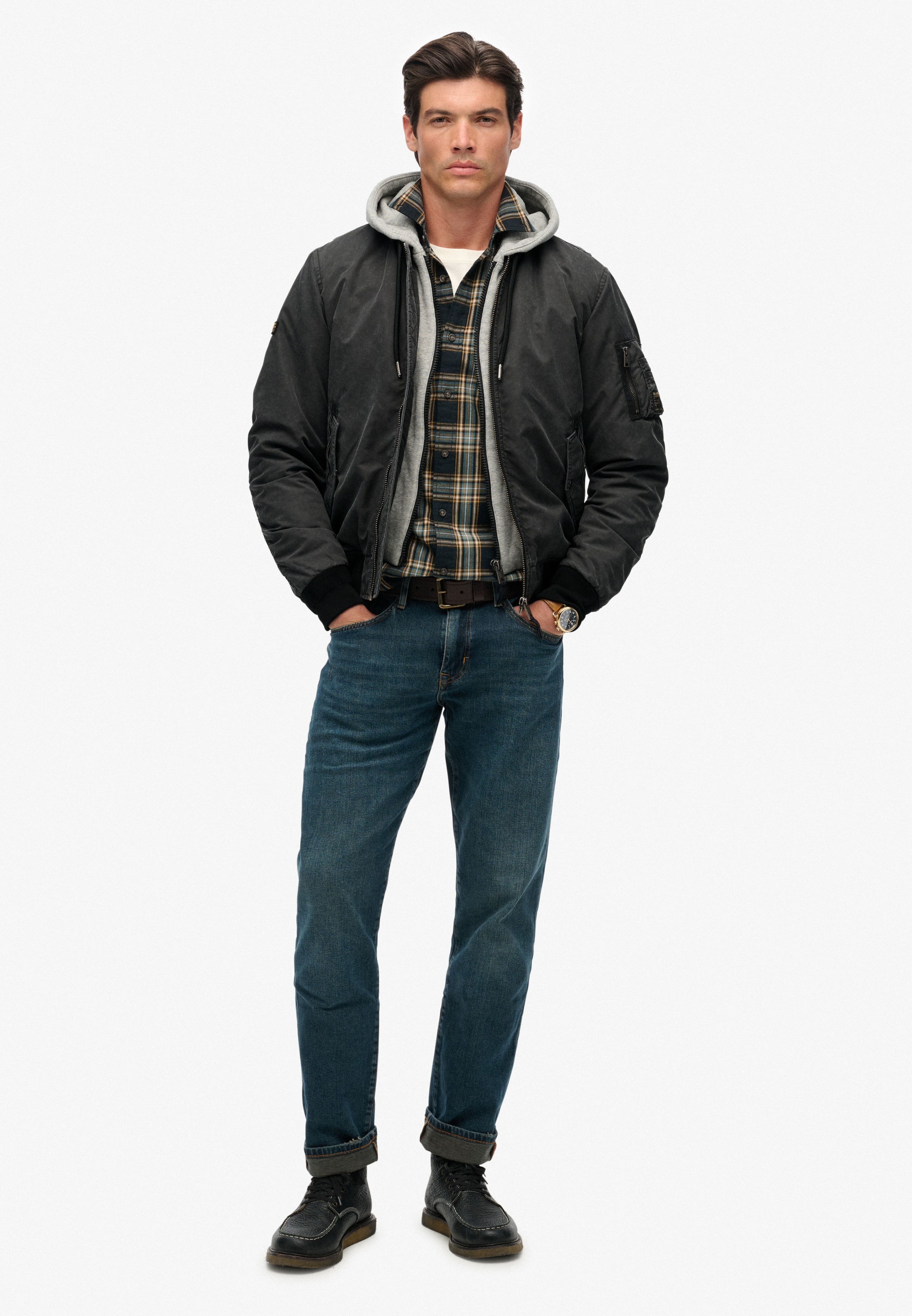 Superdry Parka »MILITARY MA1 BOMBER JACKET«, ohne Kapuze