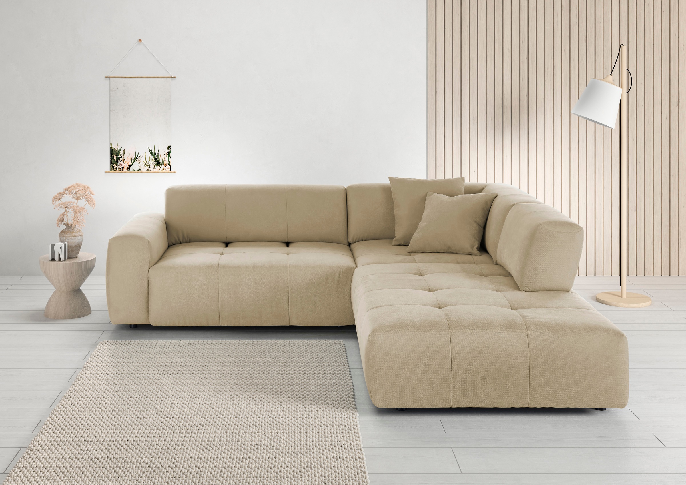 3C Candy Ecksofa »Yoshy Komfortsofa, bequem und modern, hochwertige Verarbe günstig online kaufen