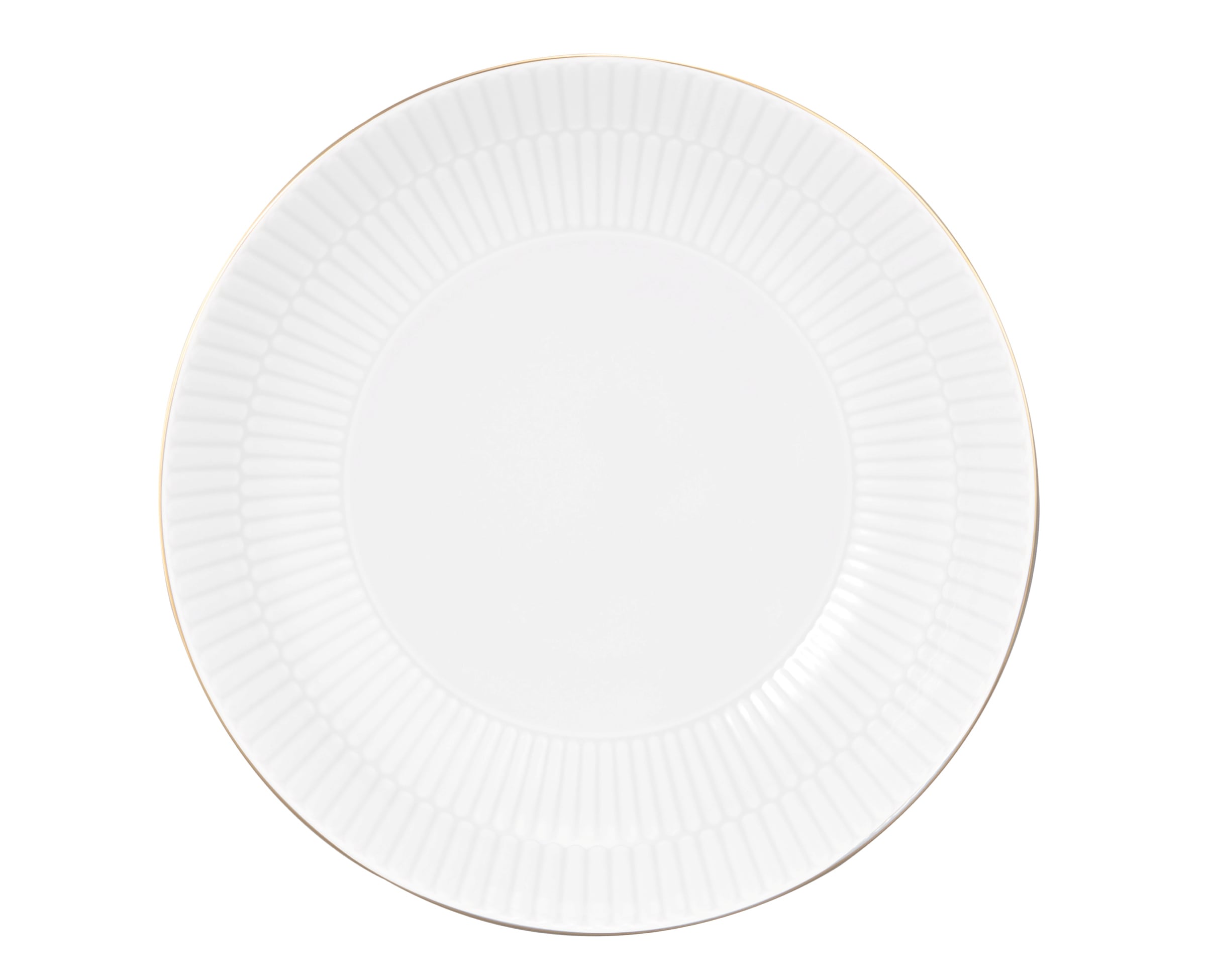 Seltmann Weiden Tafelservice »Tafelservice 12-teilig Amina Goldrand, Teller, Suppenteller« Speiseeller, Suppenteller, weiß, gold