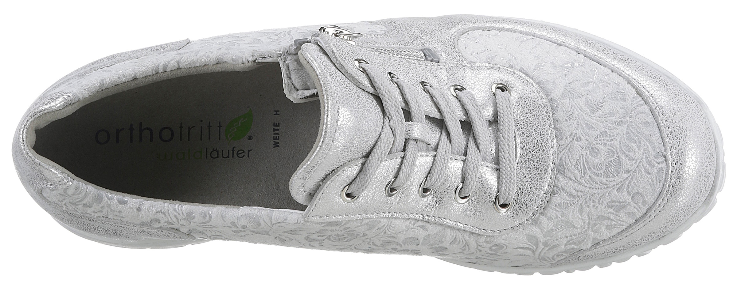 Waldläufer Schnürschuh »HAVY-Soft«, Freizeitschuh, Halbschuh, Komfortschuh mit Reißverschluss, H-Weite