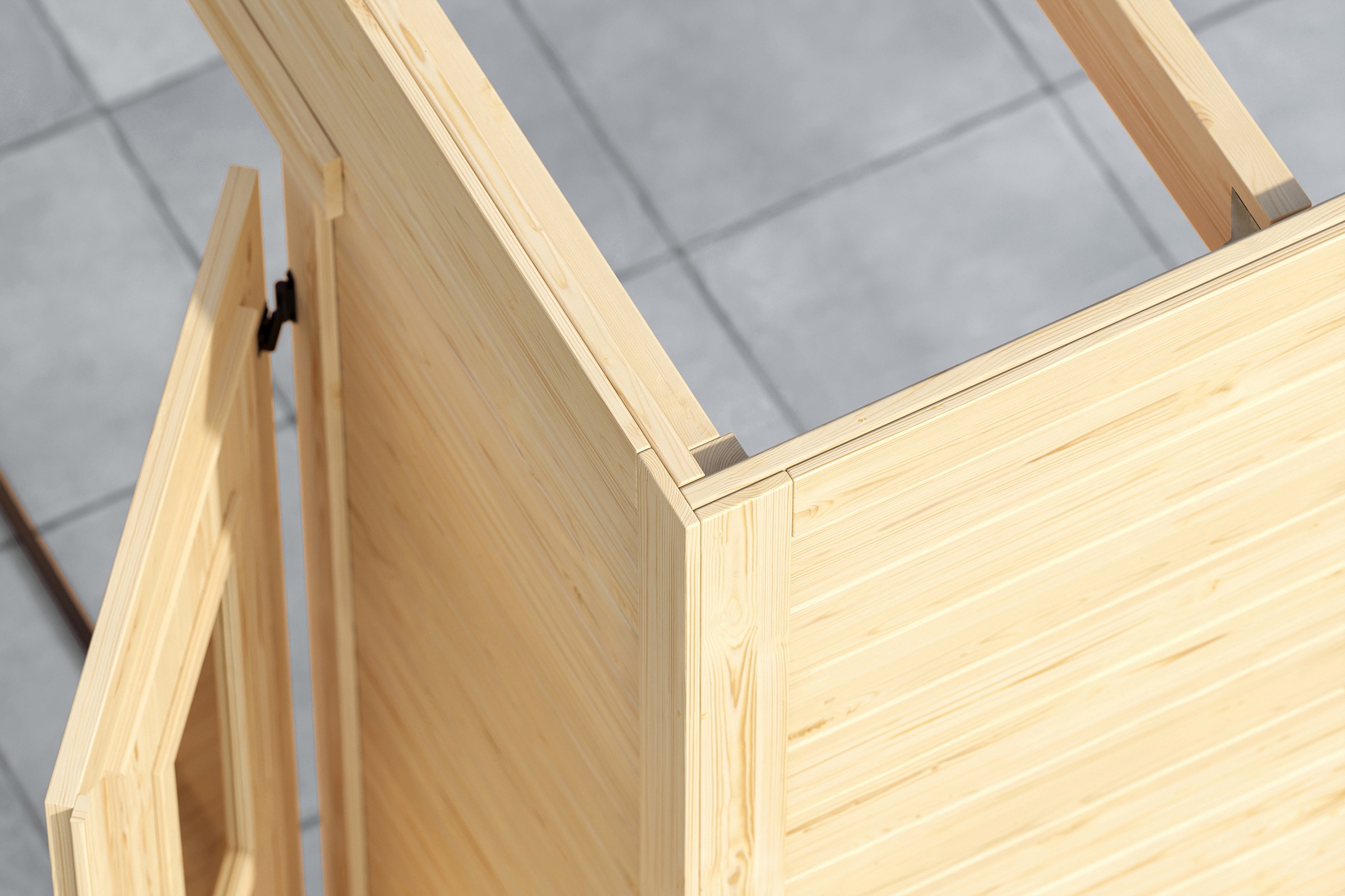 weka Gartenhaus »Batu/Nika 1« 28 mm starke Blockbohlen