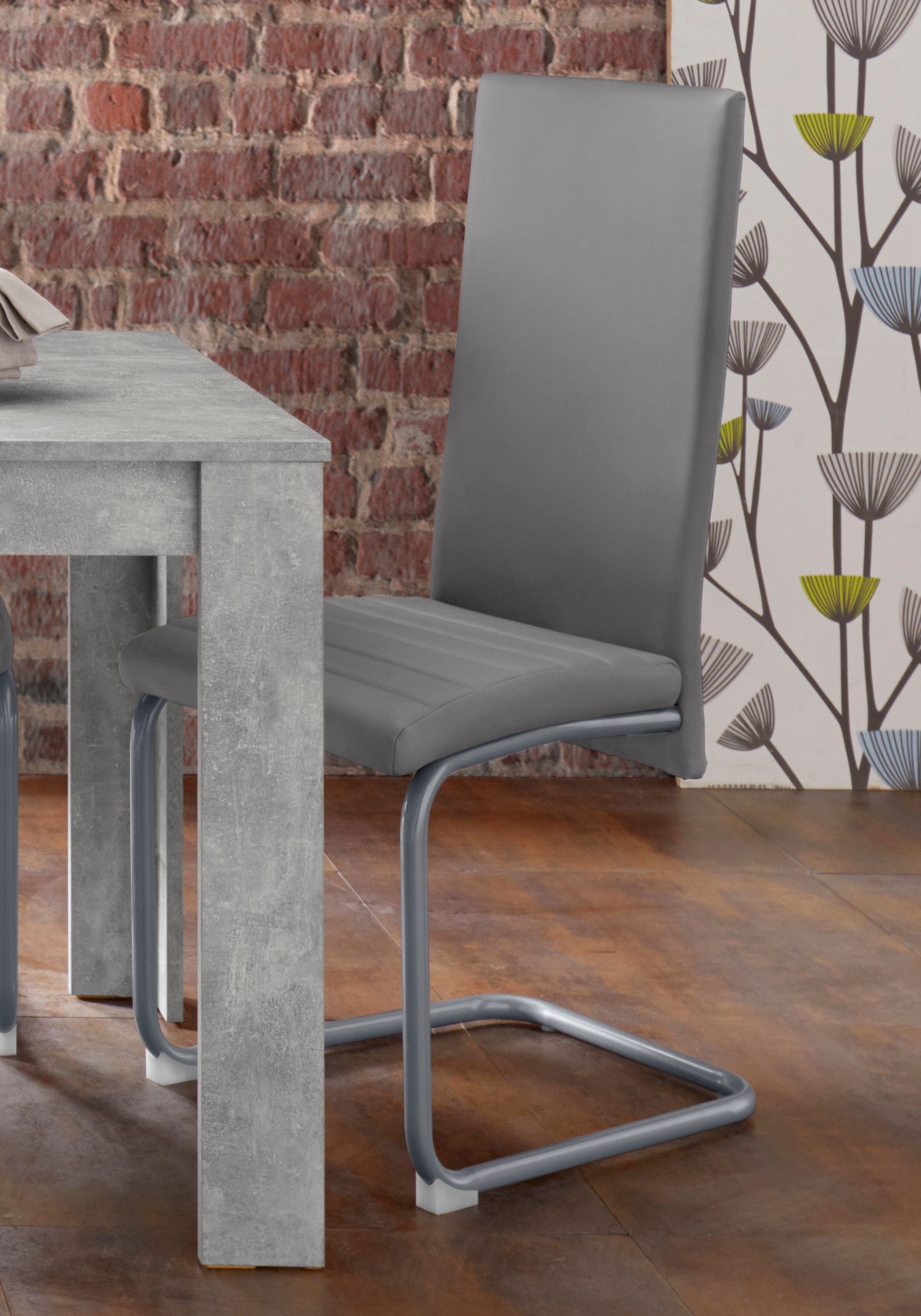 Home affaire Essgruppe »Genua«, (7 tlg.), Tisch - Breite 140 cm + 6 Stühle
