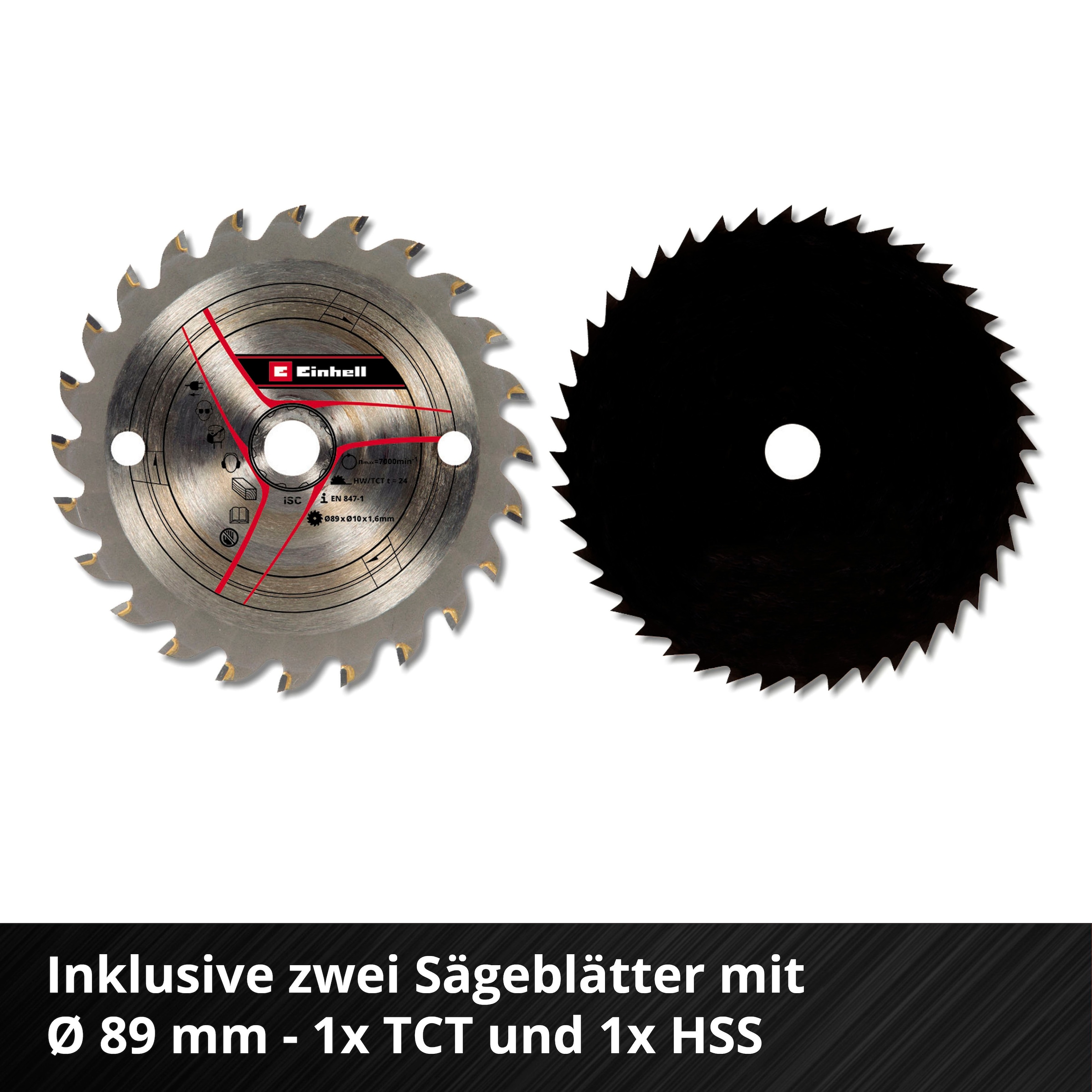 Einhell Akku-Handkreissäge »TE-CS 18/89 Li - Solo«, Mini, ohne Akku und Ladegerät