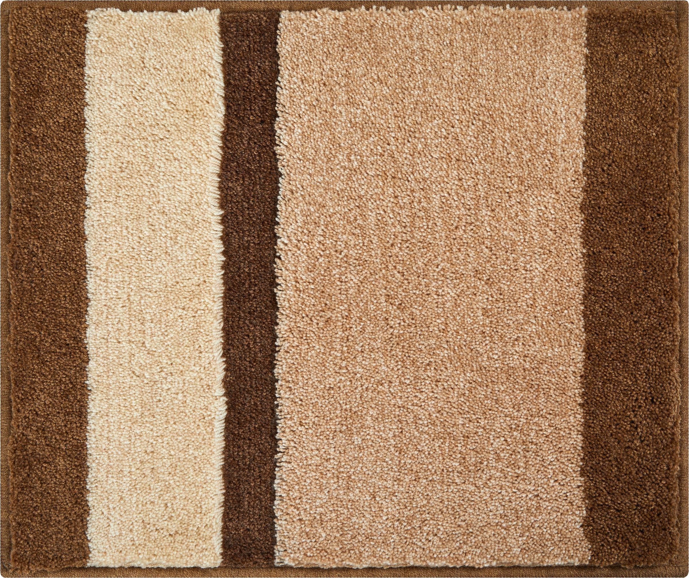 Grund Badematte »Room«, rutschhemmend beschichtet, fußbodenheizungsgeeignet, besonders dichter Flor, Badematte mit Streifen