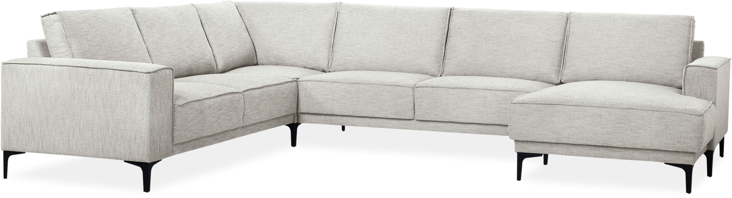 Places of Style Wohnlandschaft »Oland«, U-Form, im zeitlosem Design und hochwertiger Verabeitung