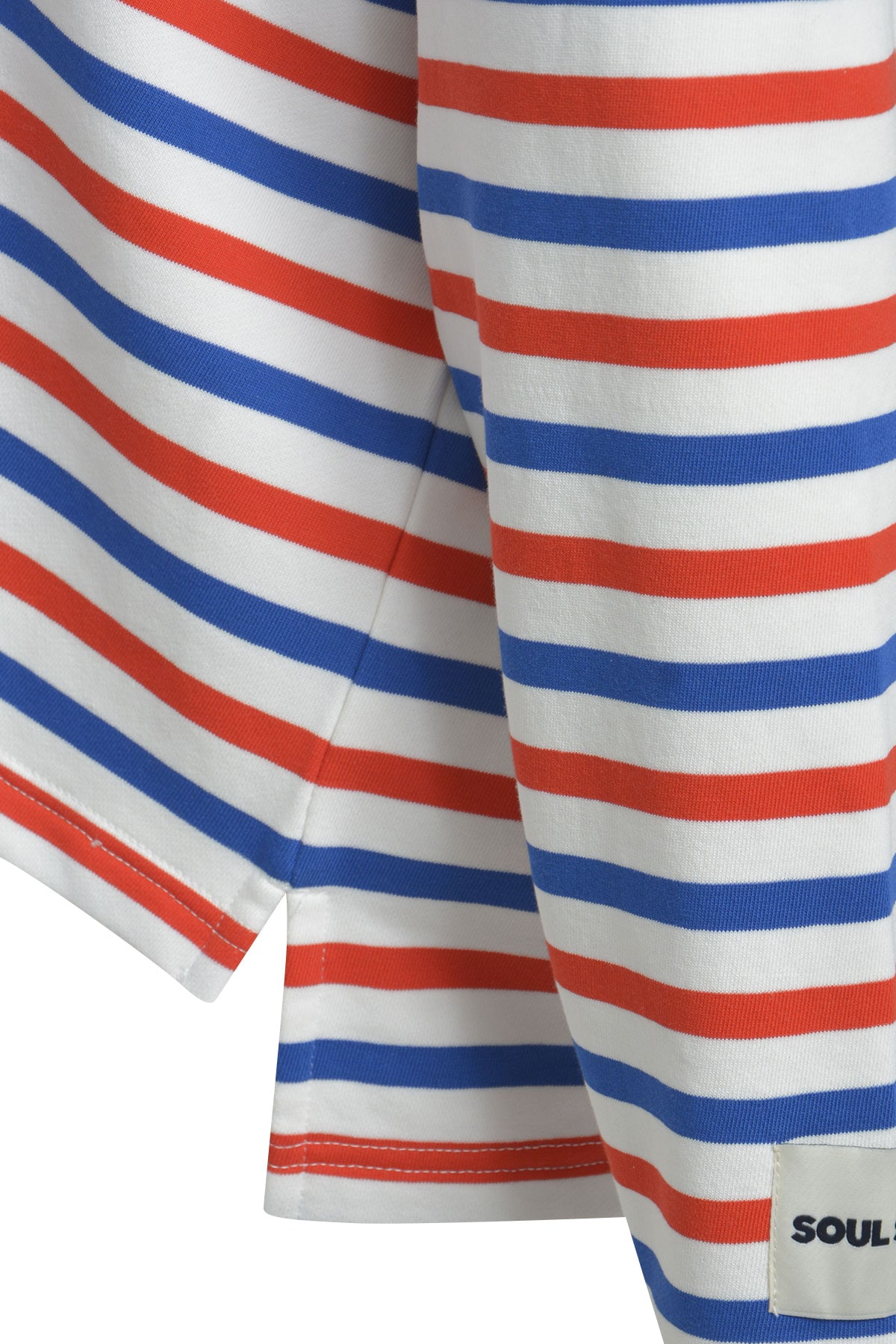 Smith & Soul Sweatshirt , mit Aufdruck, gestreift
