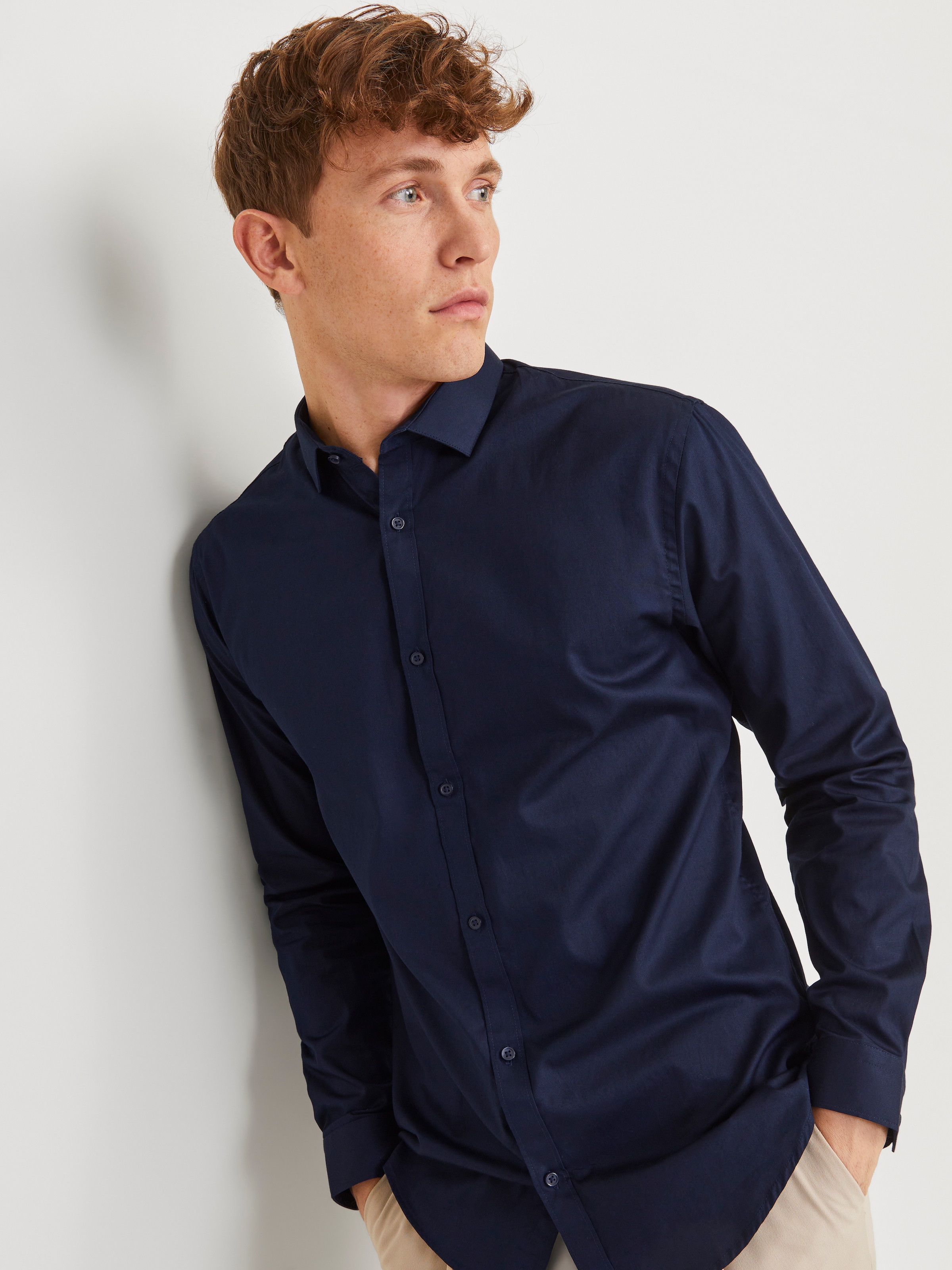 Jack & Jones Langarmhemd »CARDIFF SHIRT«
