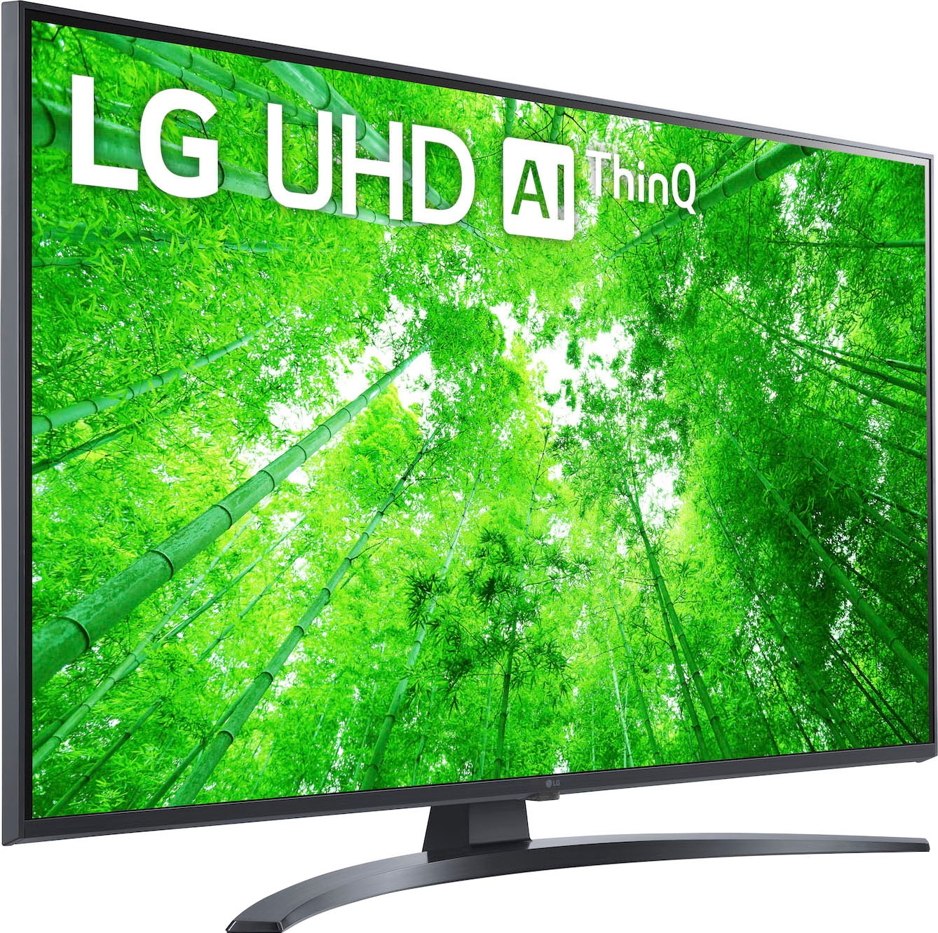 LG LCD-LED kaufen Ultra HD, auf cm/43 Smart-TV Fernseher Rechnung »43UQ81009LB«, Zoll, 4K 108
