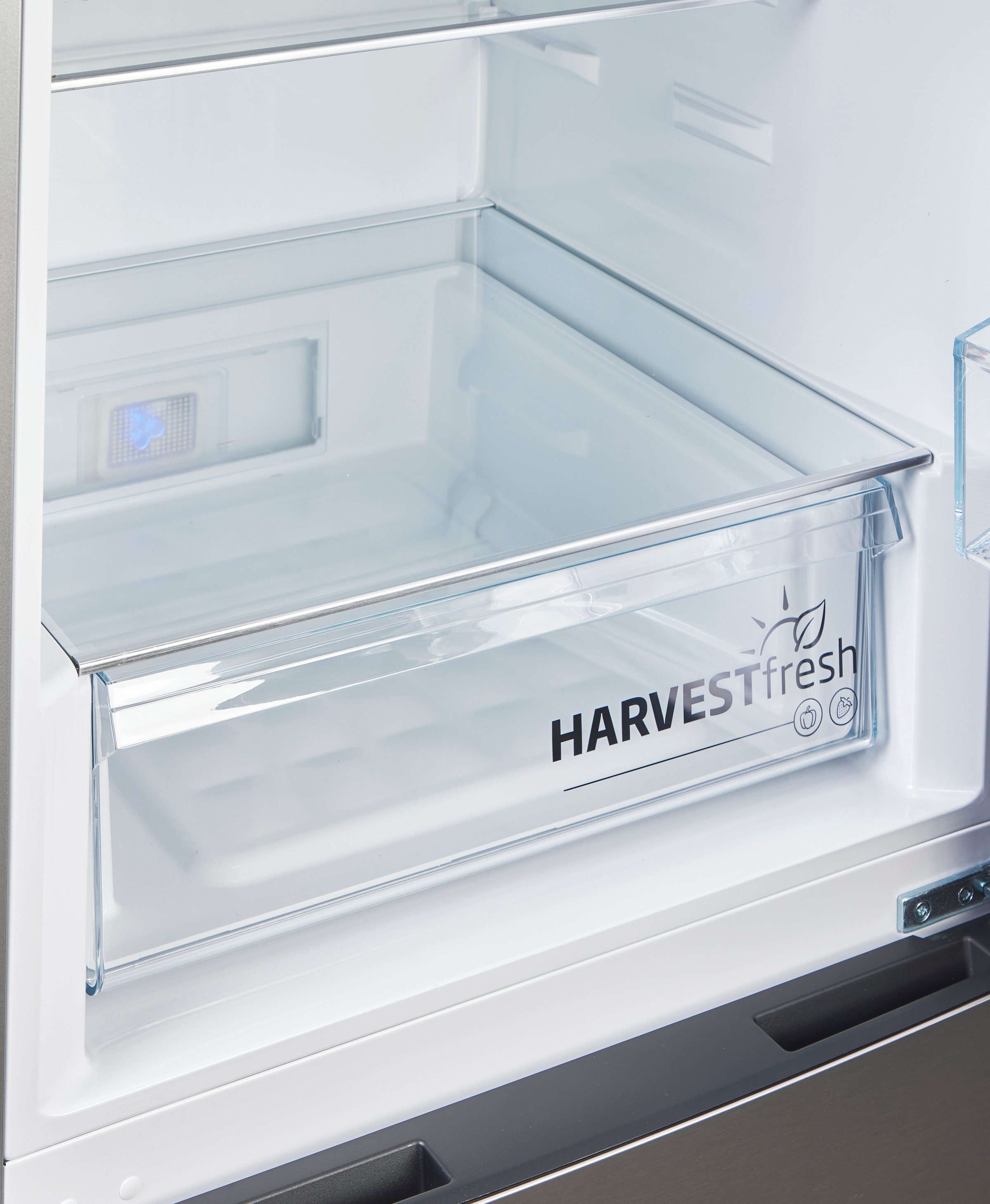 BEKO Kühl-/Gefrierkombination »B5RCNA346HXB« 179,6 cm hoch 59,5 cm breit HarvestFresh™ - längerer Erhalt von Vitaminen